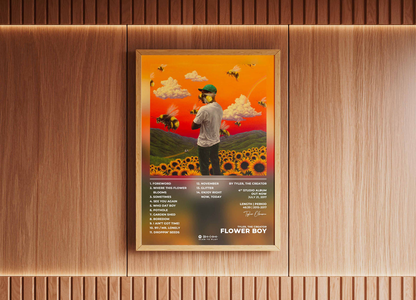 Flower Boy Tyler The Creator Poster