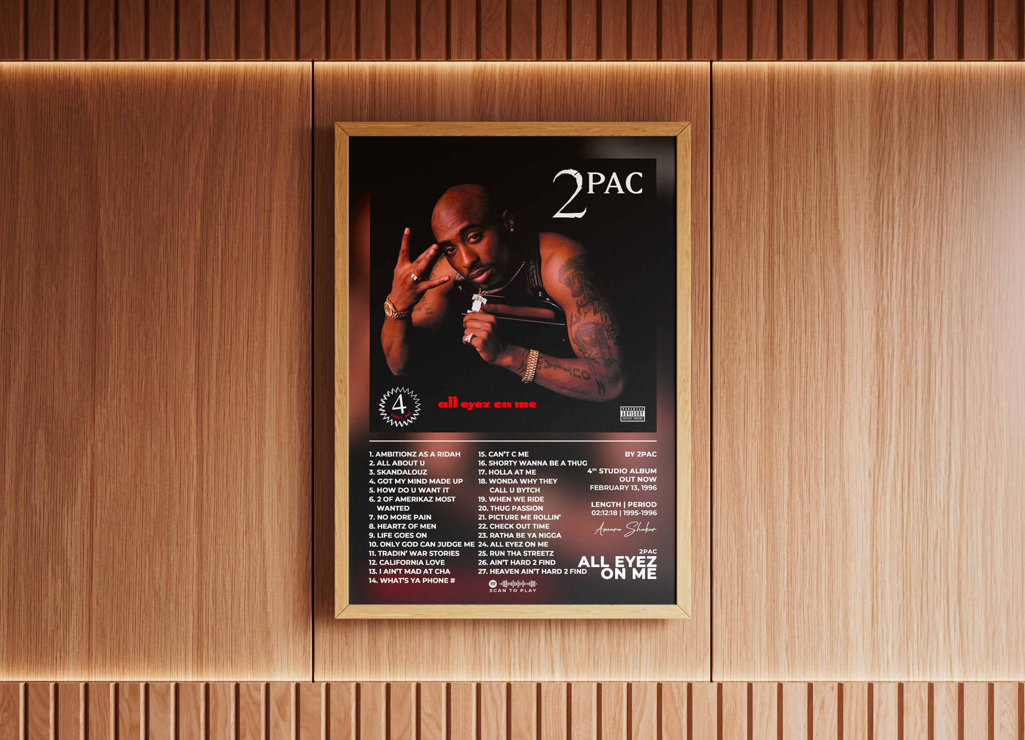 All Eyez On Me 2Pac Poster