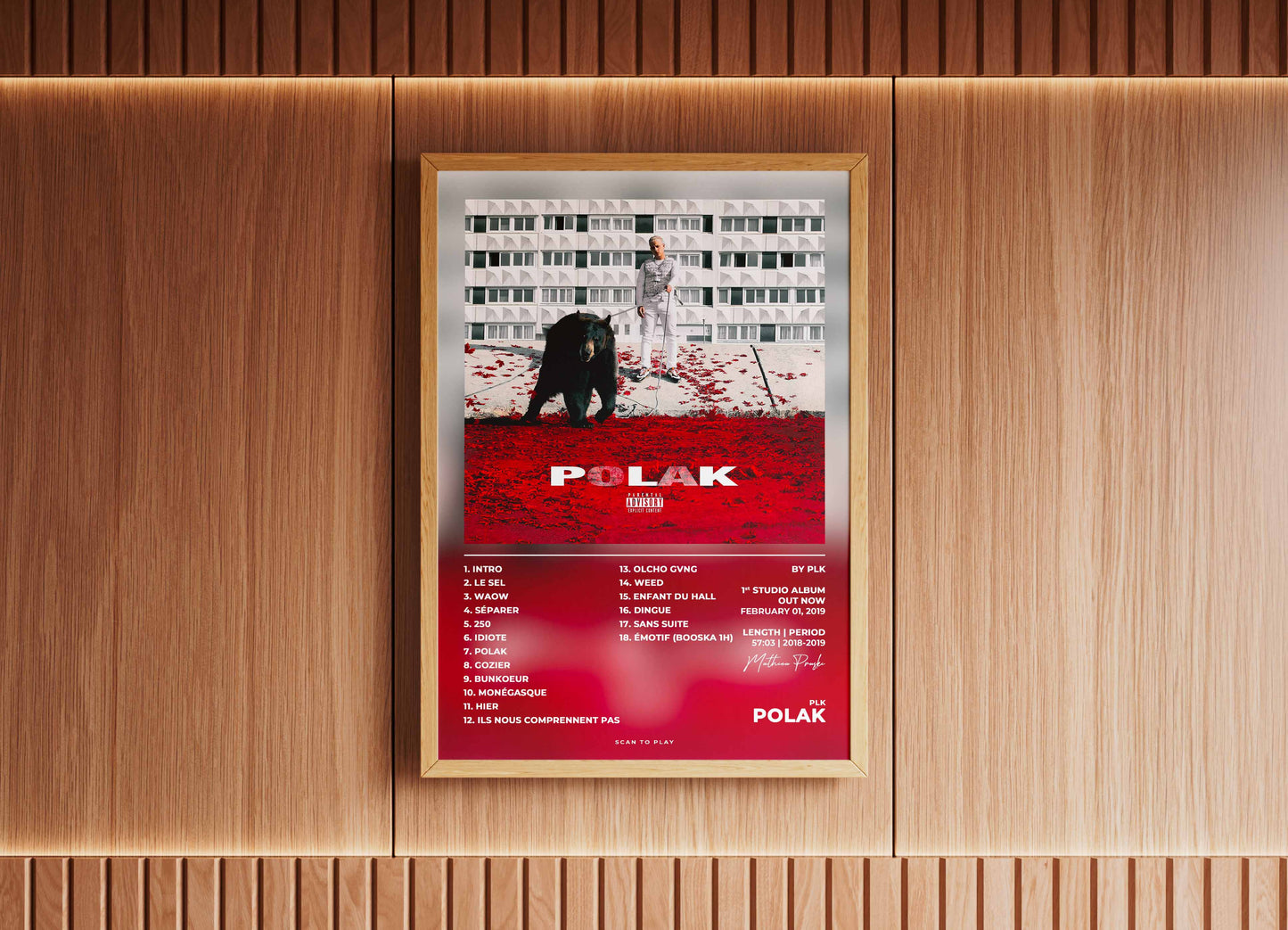 Polak PLK Poster