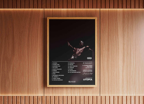 Utopia Travis Scott Poster - Backyard
