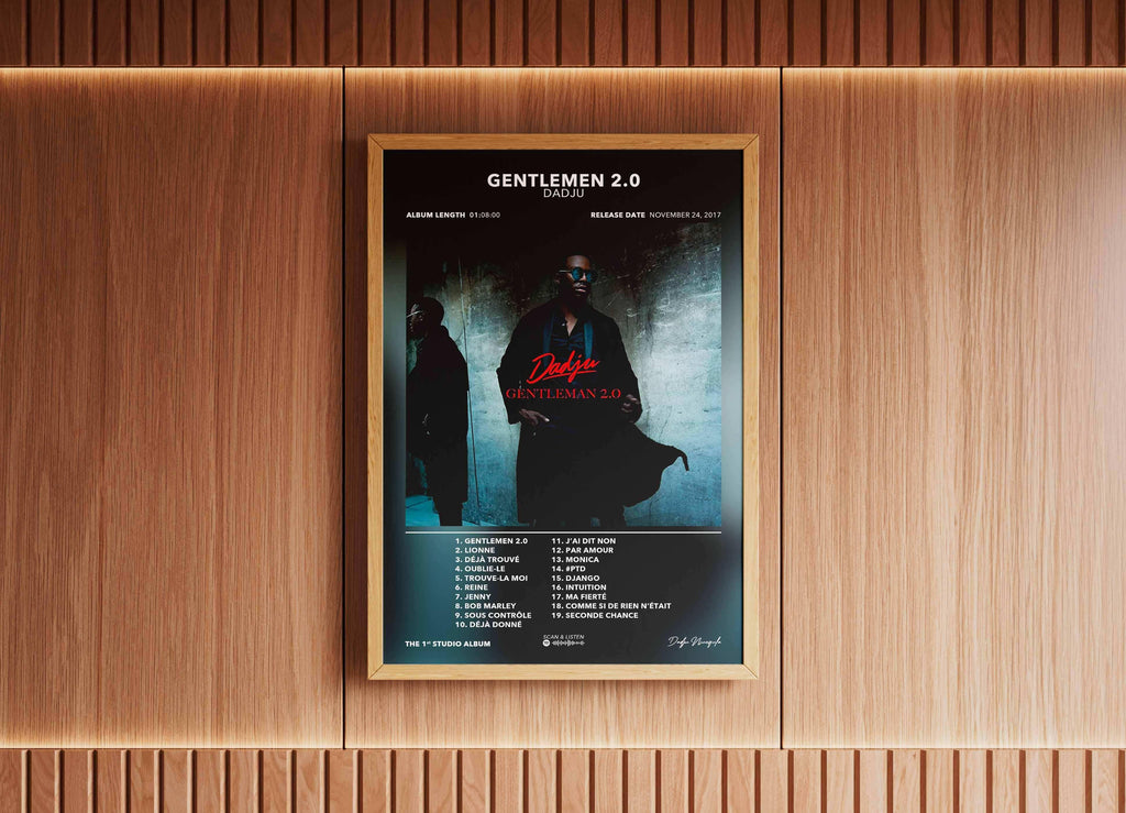 Poster Gentlemen 2.0 Dadju - Backyard