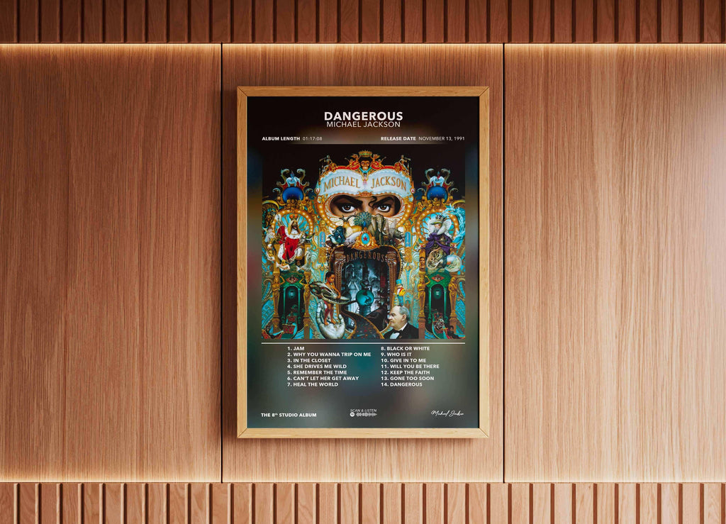 Poster Dangerous Michael Jackson - Backyard