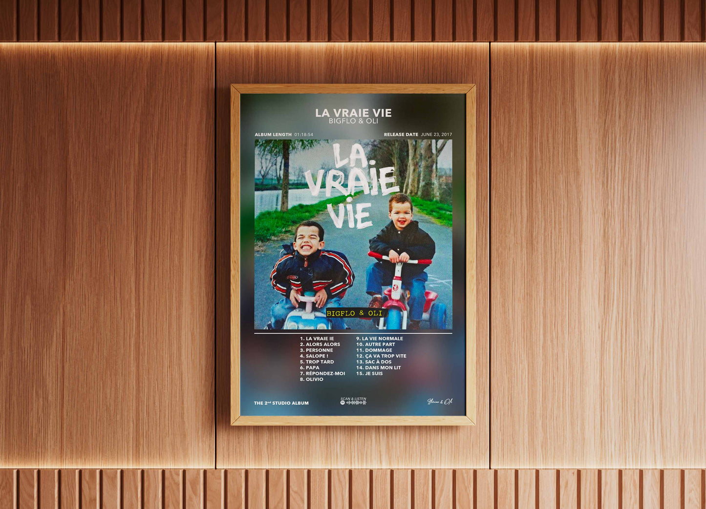 Poster La Vraie Vie Bigflo & Oli