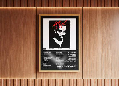 Whole Lotta Red Playboi Carti Poster