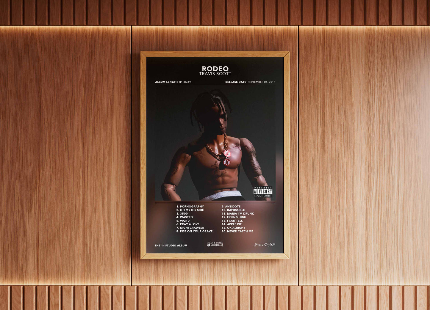 Poster Rodeo Travis Scott