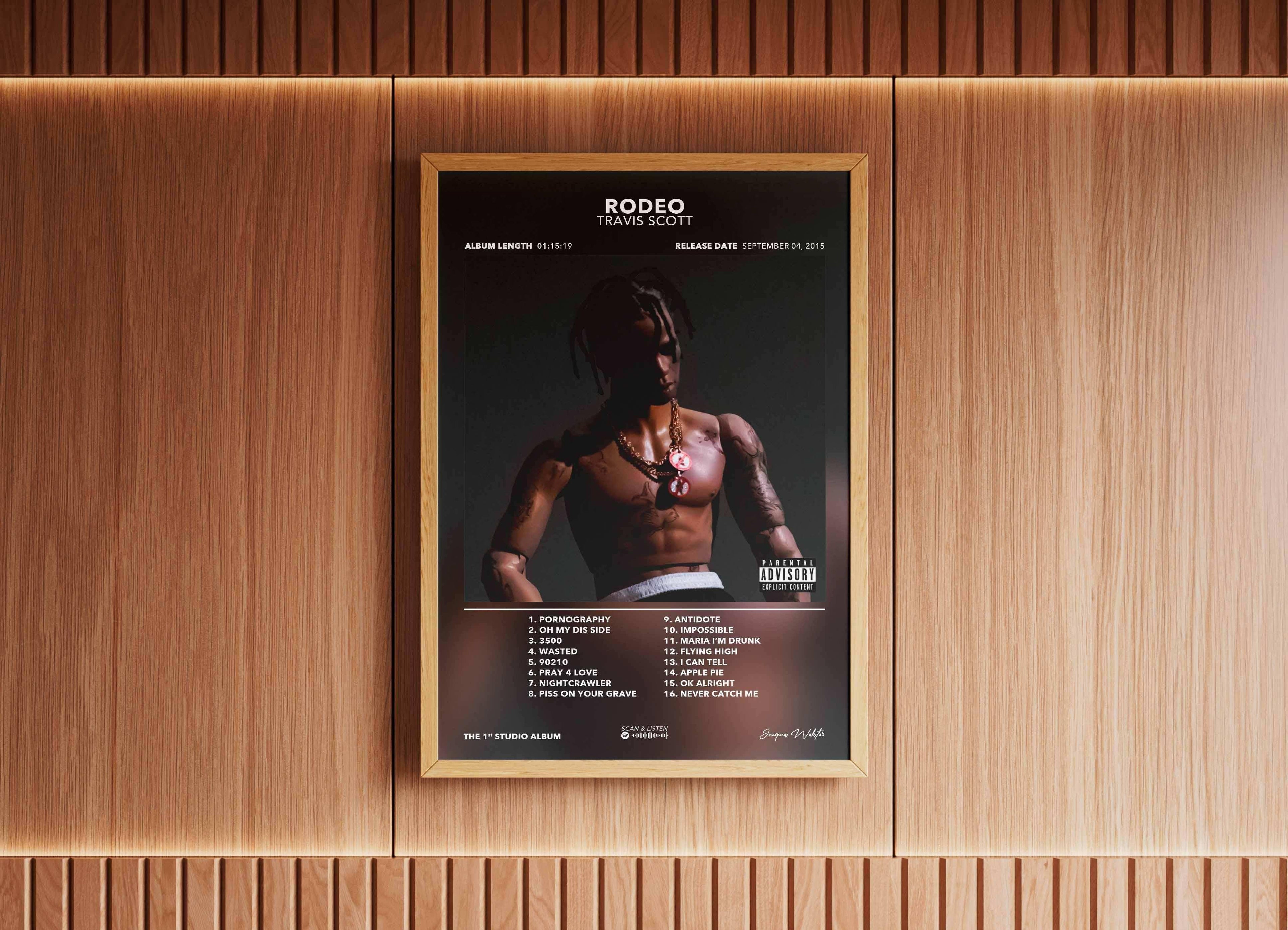 Poster Rodeo Travis Scott - Backyard