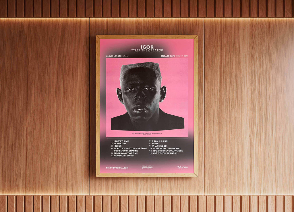 Poster Igor Tyler The Creator - Backyard