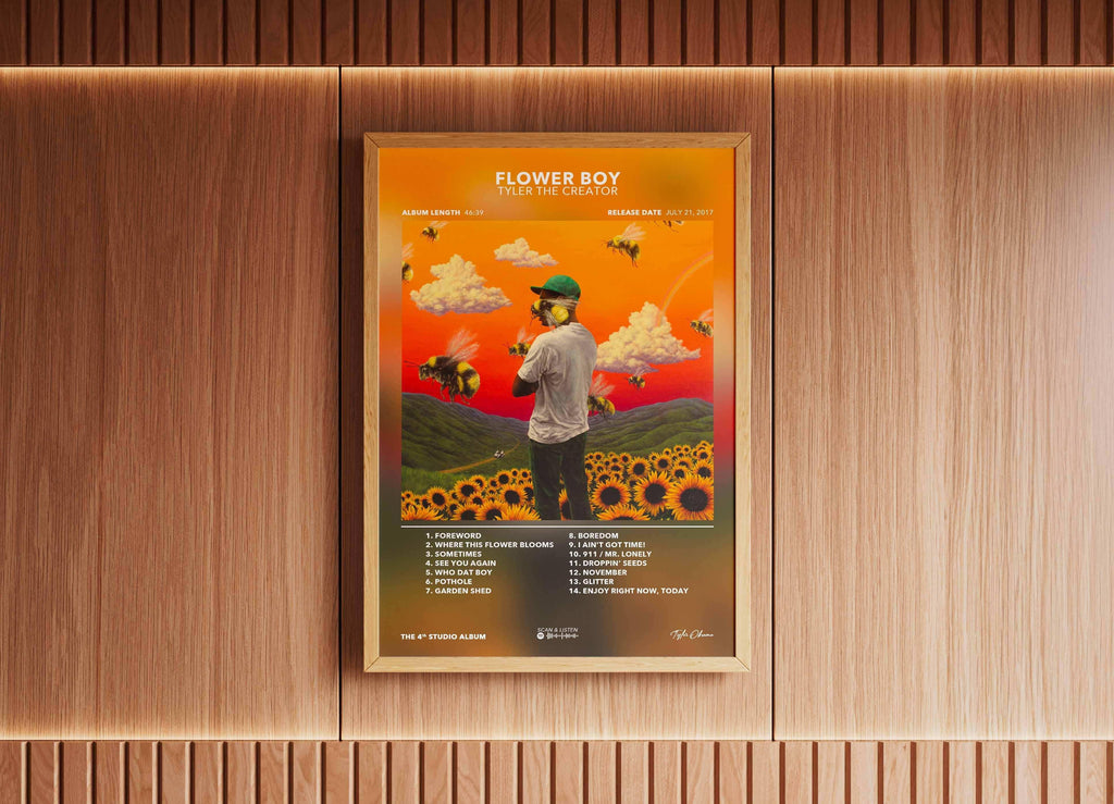 Poster Flower Boy Tyler The Creator - Backyard