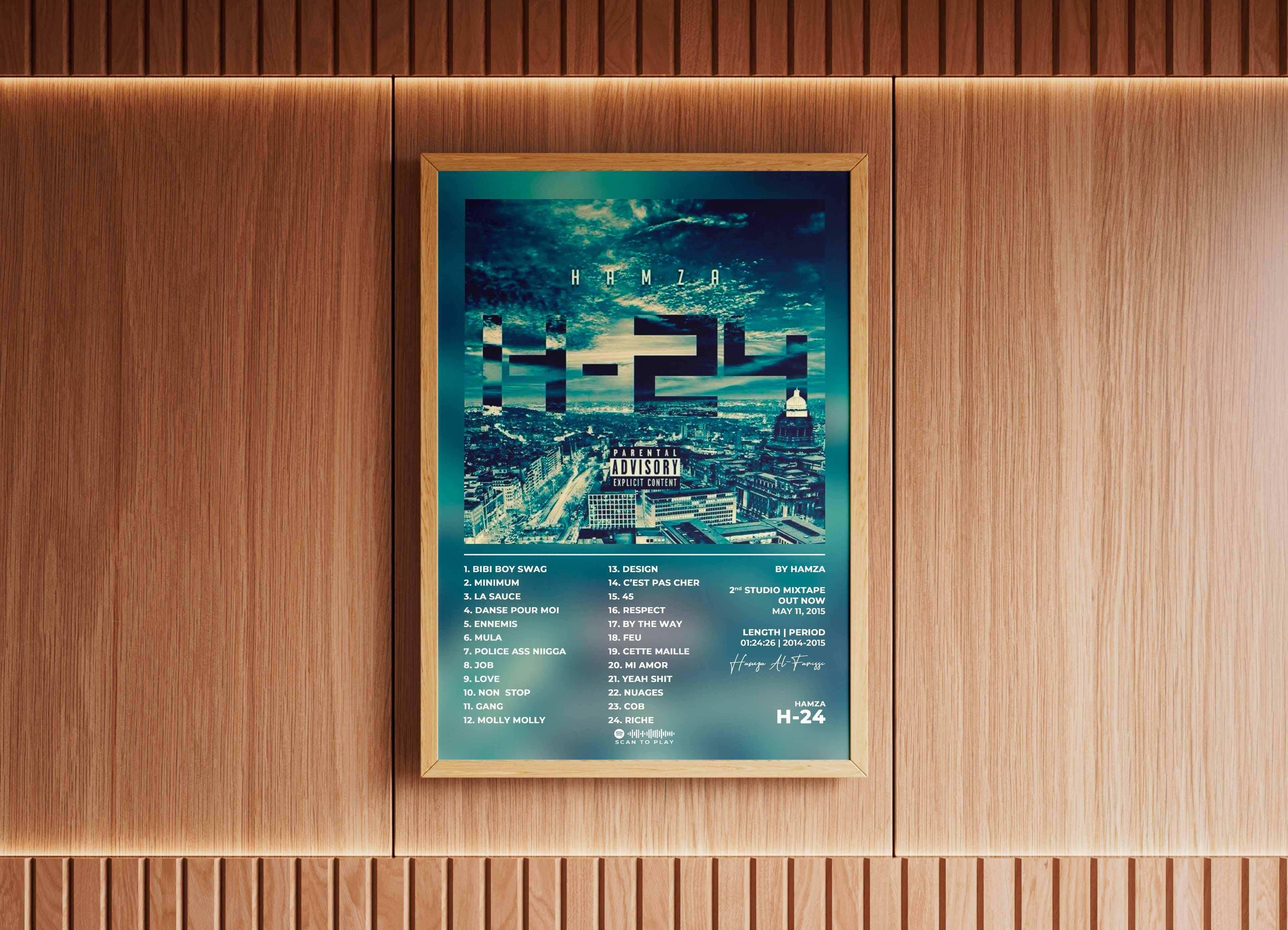 H-24 Hamza Poster - Backyard