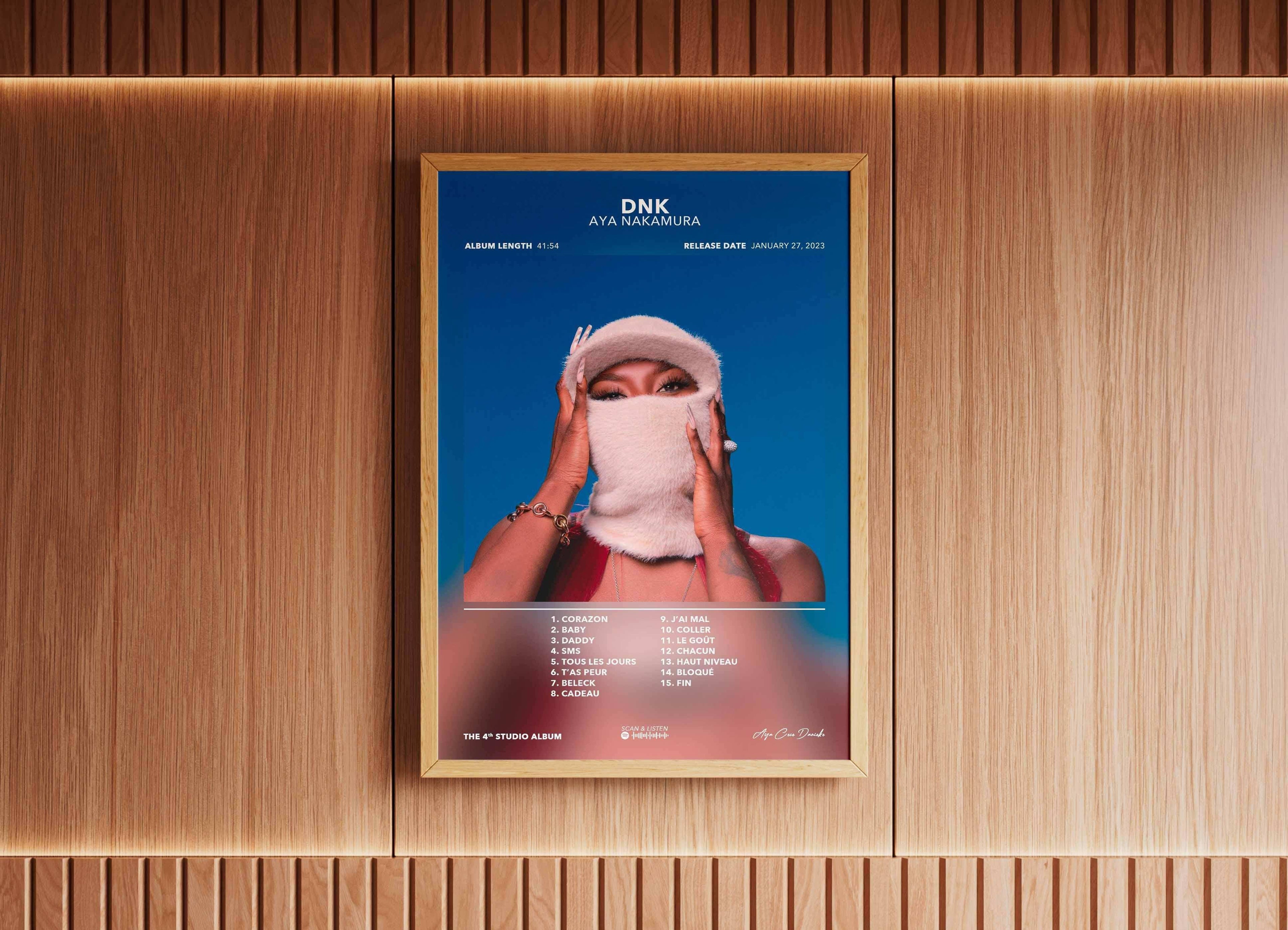 Poster DNK Aya Nakamura - Backyard