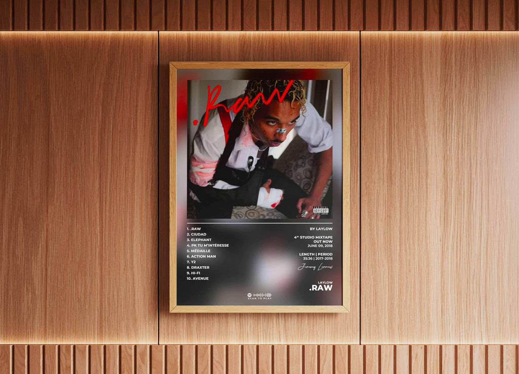 RAW Laylow Poster - Backyard