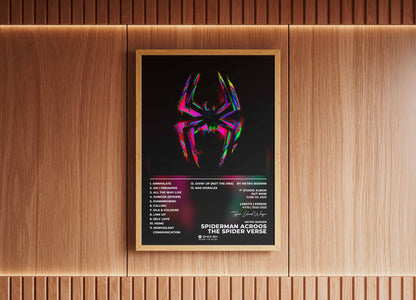 Spider-Man : Acroos The Spider-Verse Metro Boomin Poster