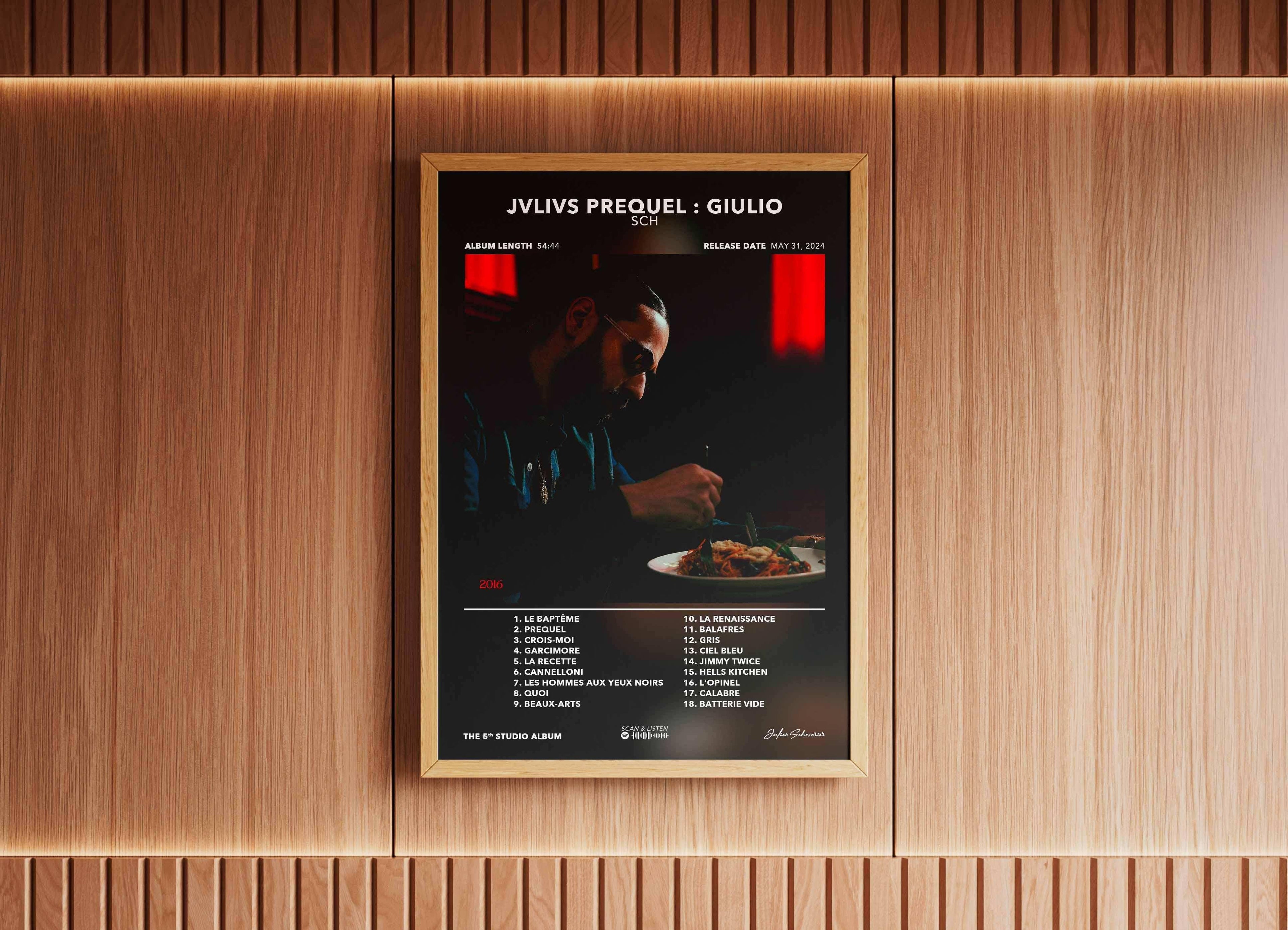 Poster JVLIVS Prequel : Giulio SCH - Backyard