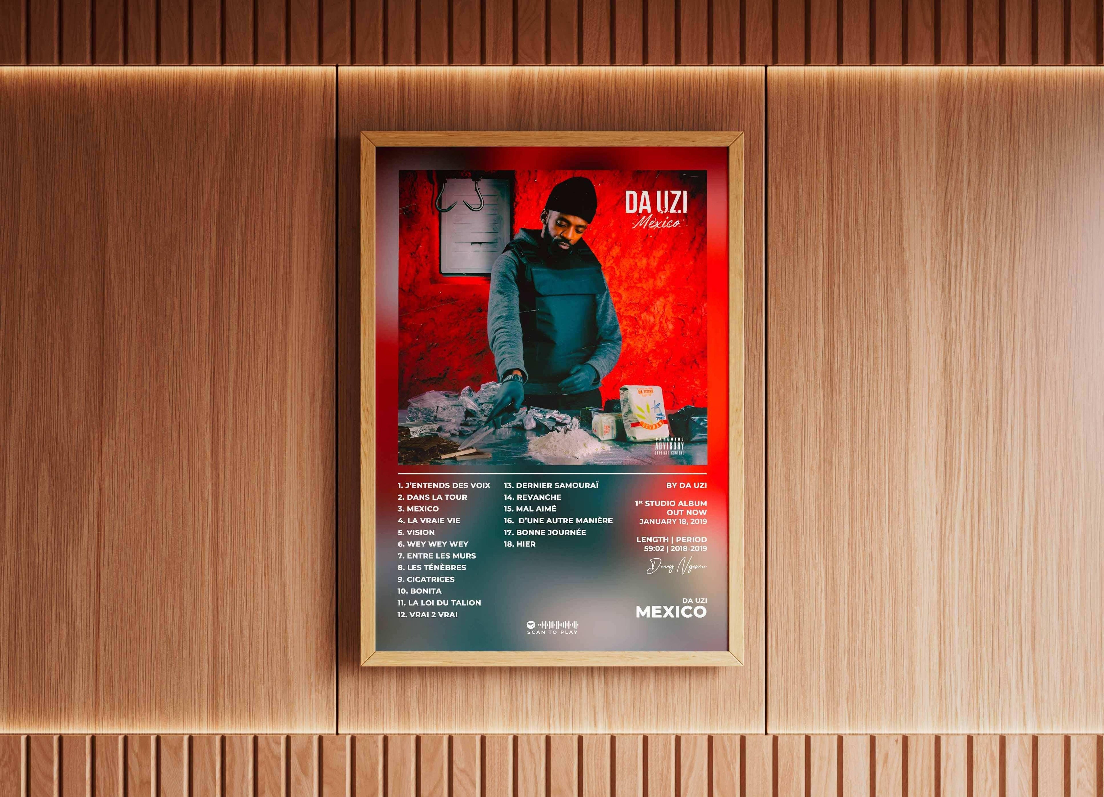 Mexico DA Uzi Poster - Backyard