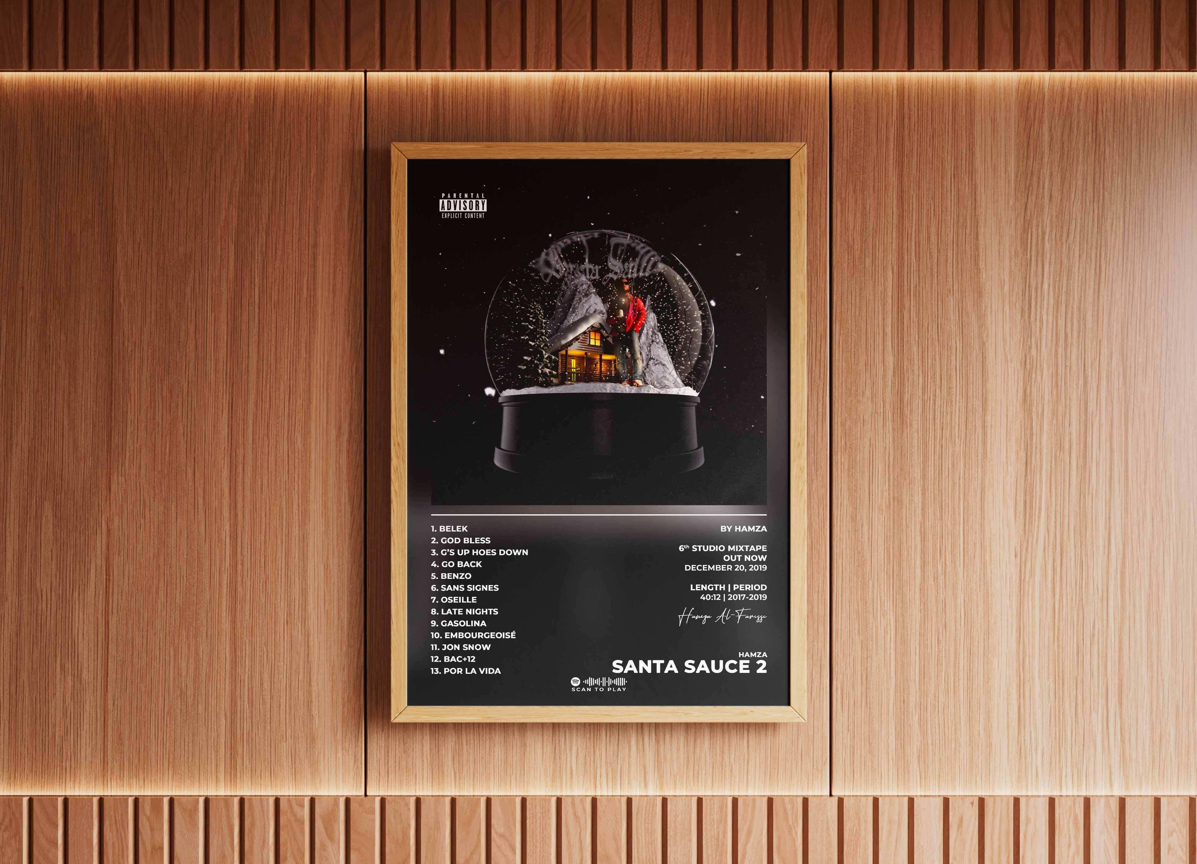 Santa Sauce 2 Hamza Poster - Backyard