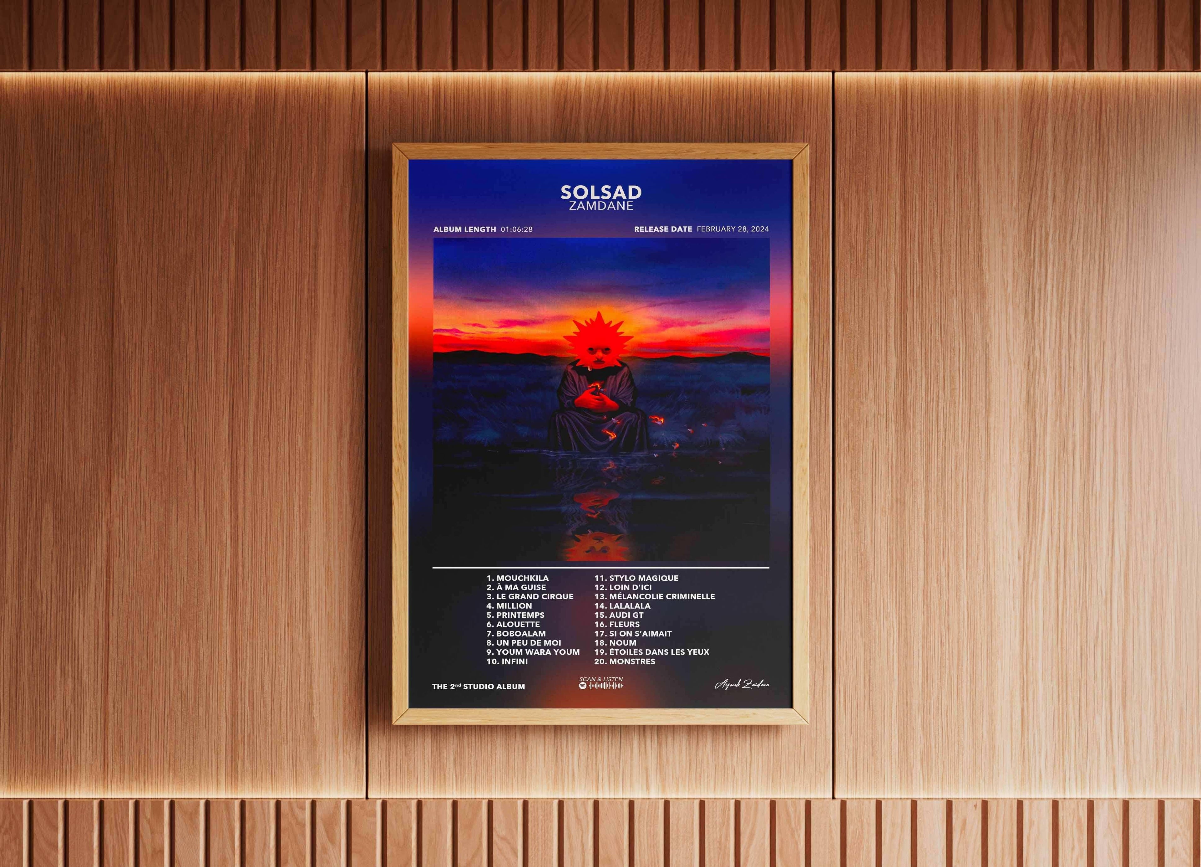 Poster Solsad Zamdane - Backyard