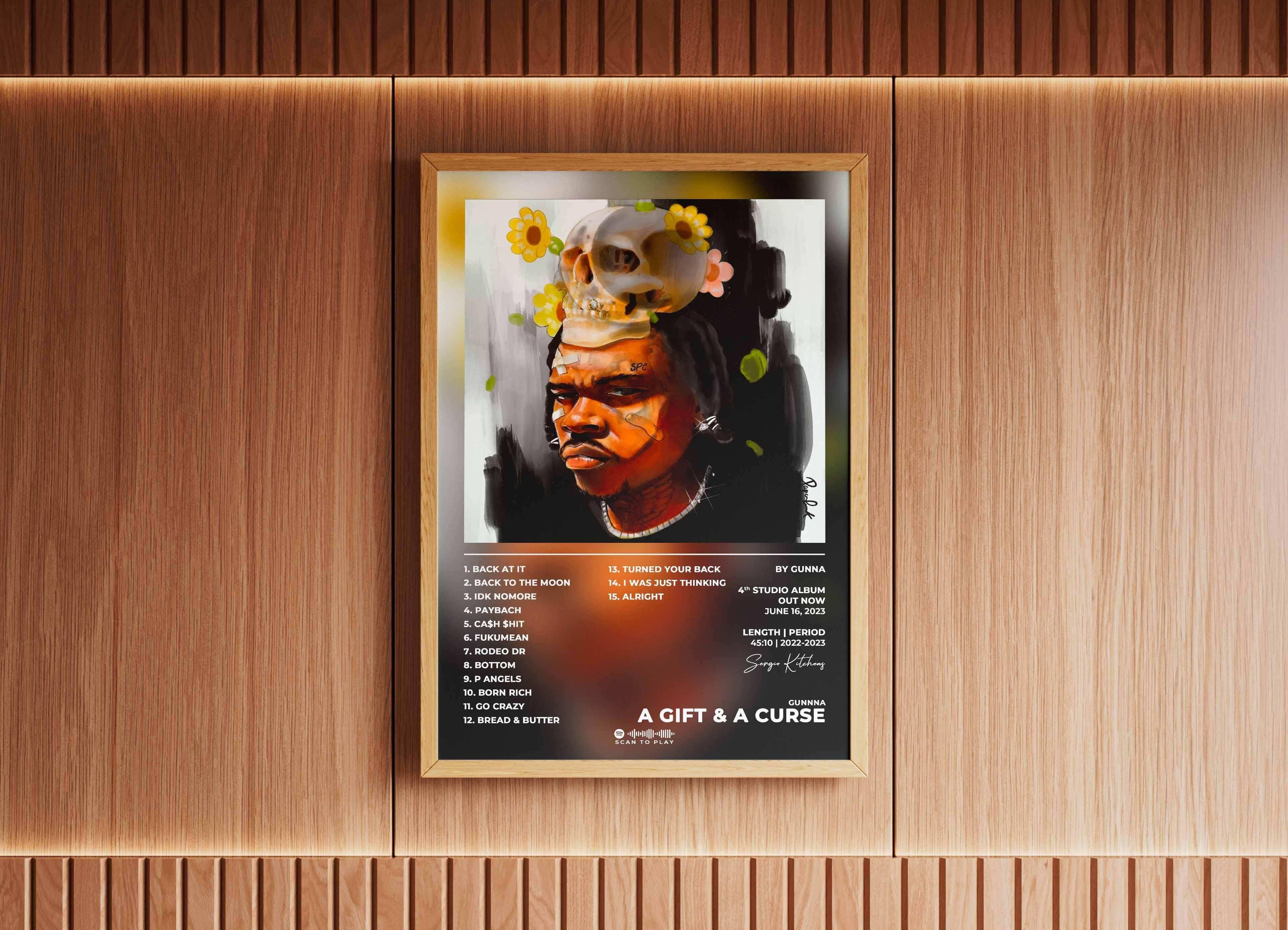 A Gift & A Curse Gunna Poster - Backyard