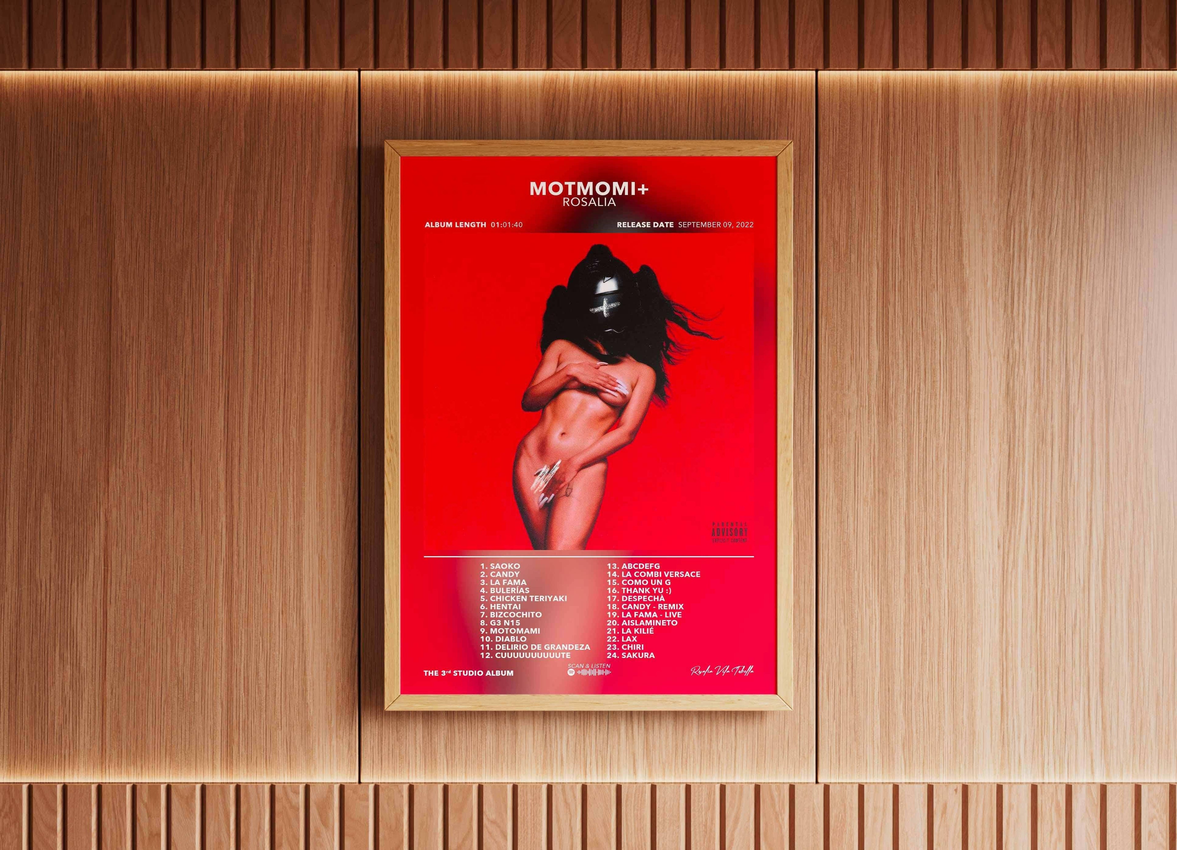 Poster Motomami+ Rosalia - Backyard