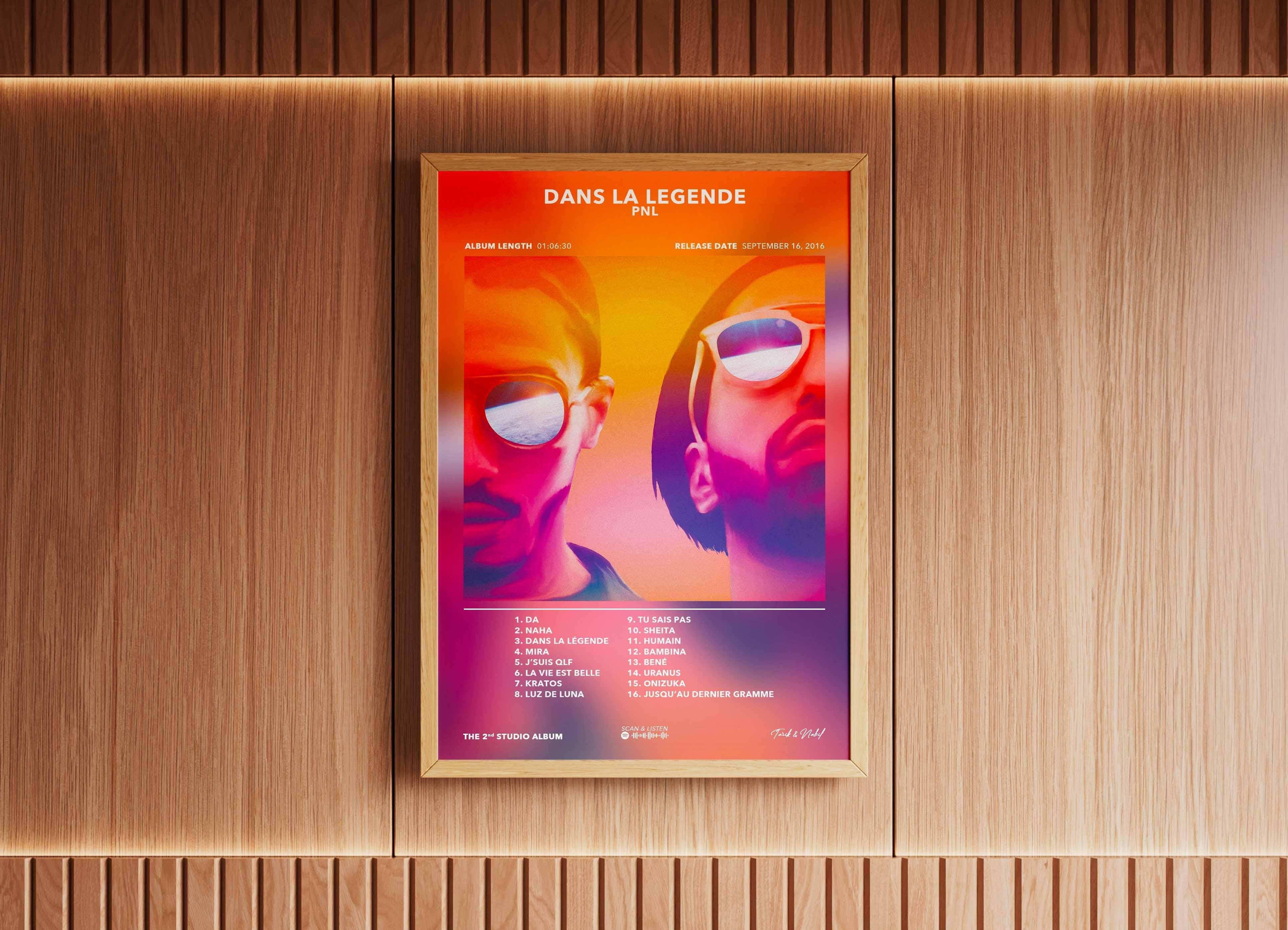 Poster Dans La Légende PNL - Backyard