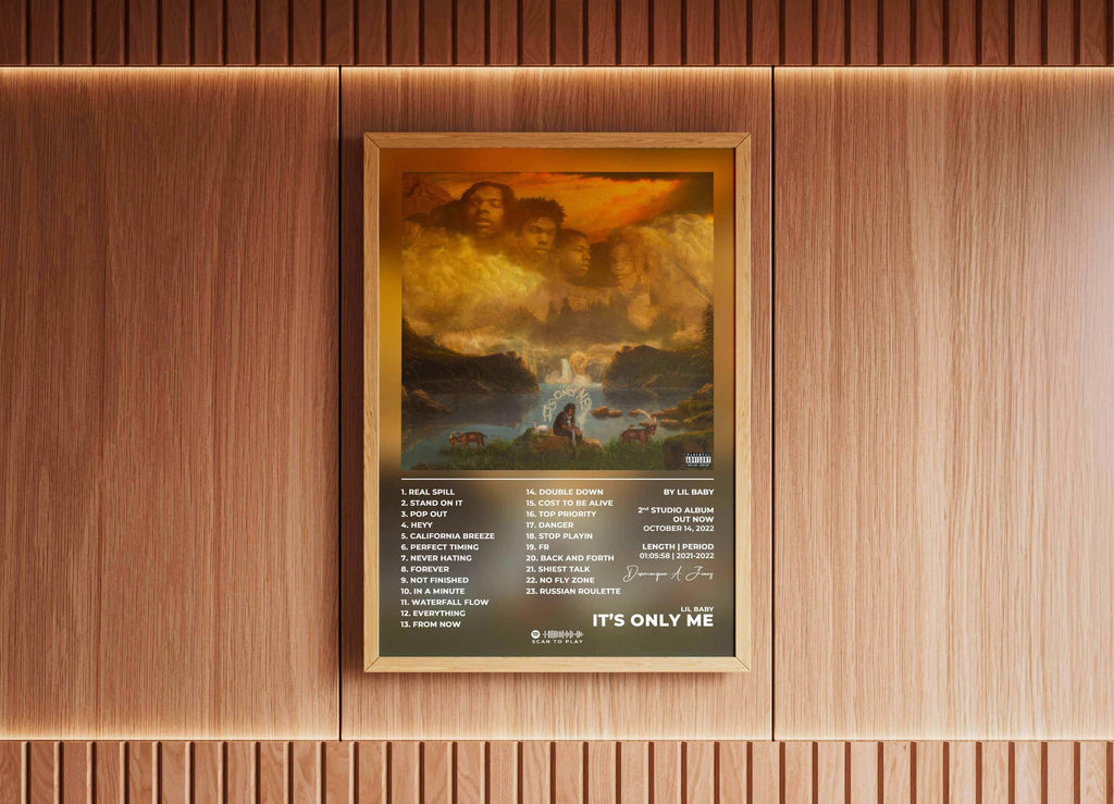 My Turn Lil Baby Poster - Backyard