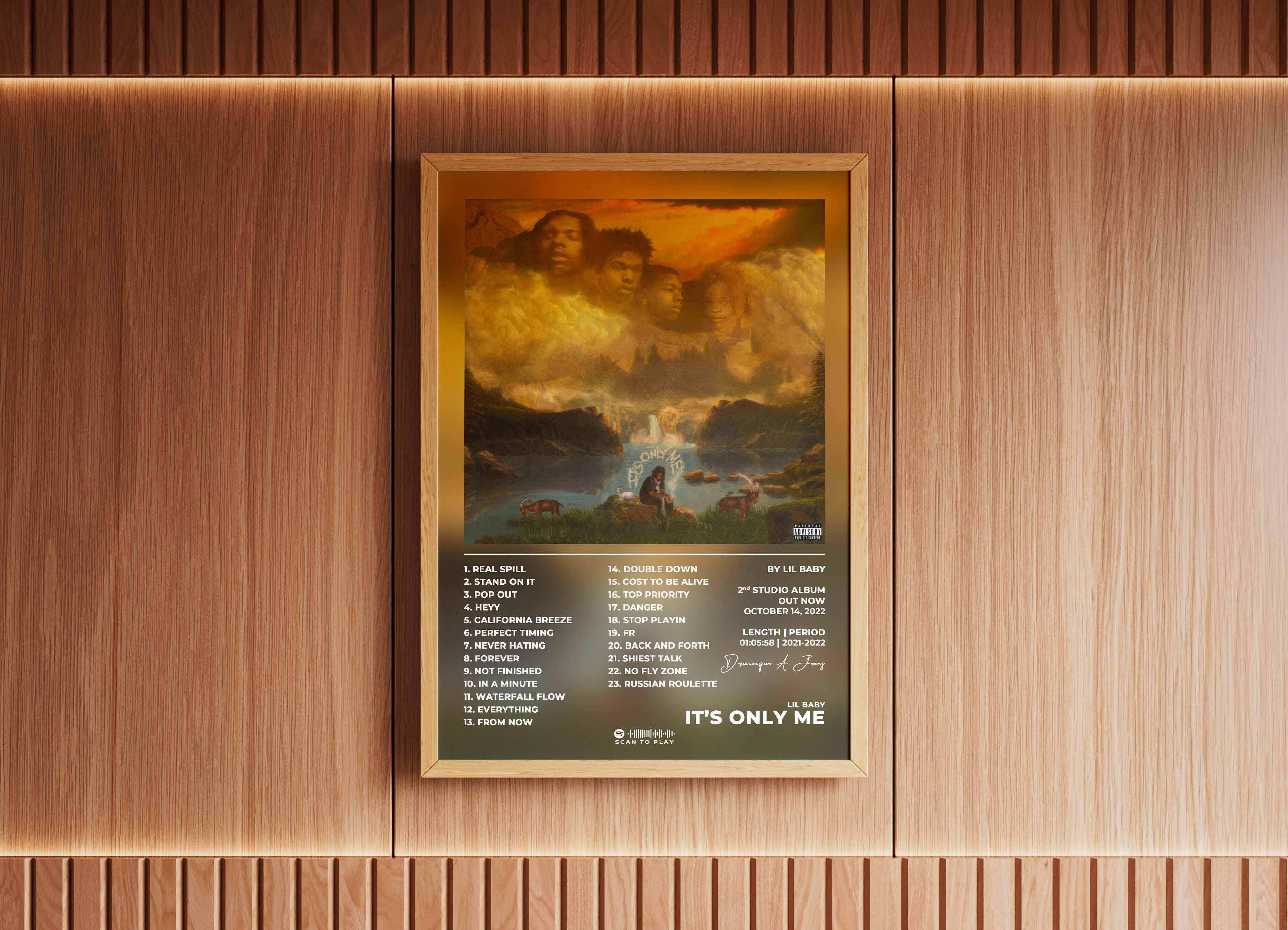 My Turn Lil Baby Poster - Backyard