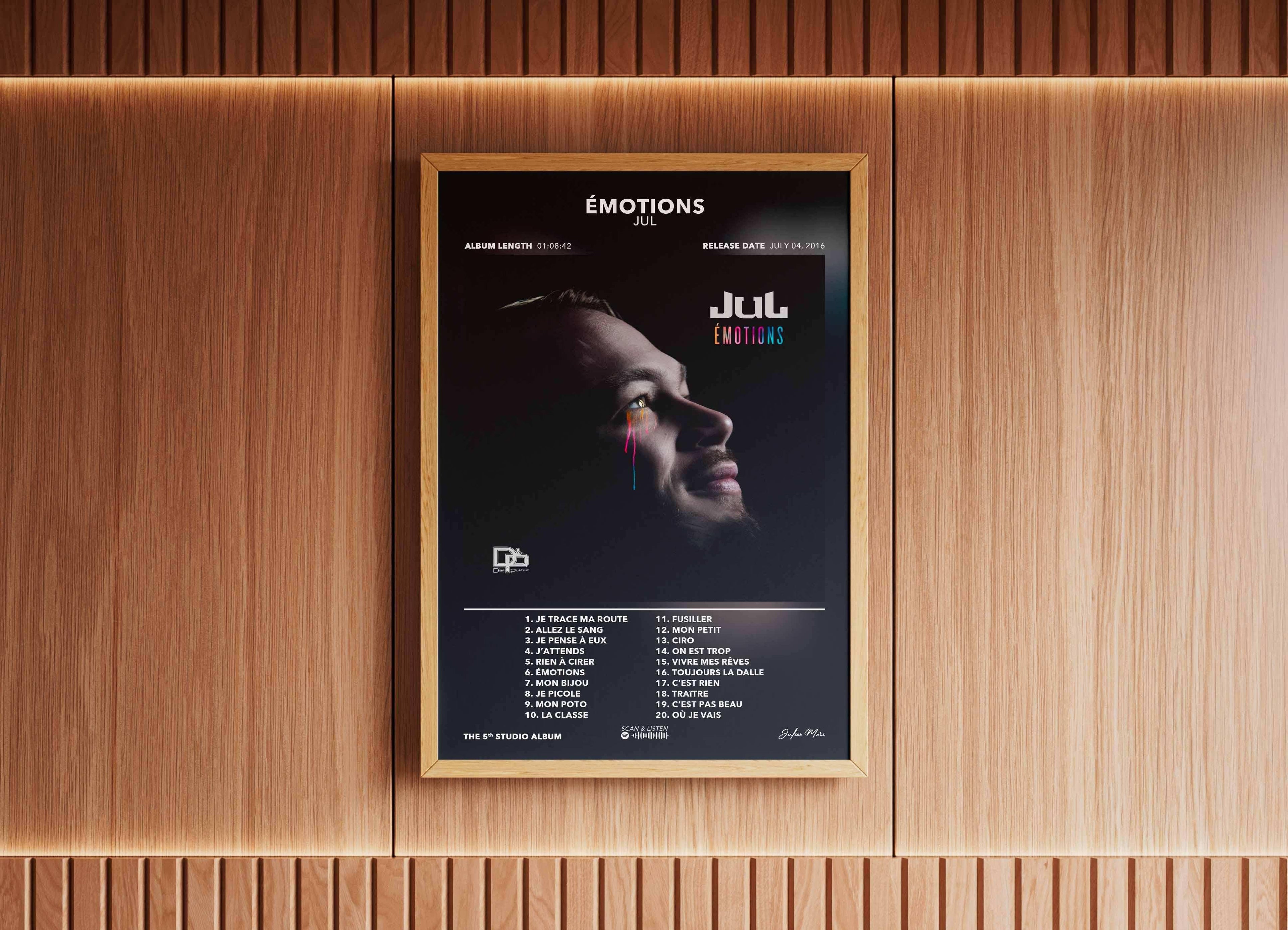 Poster Émotions JUL - Backyard