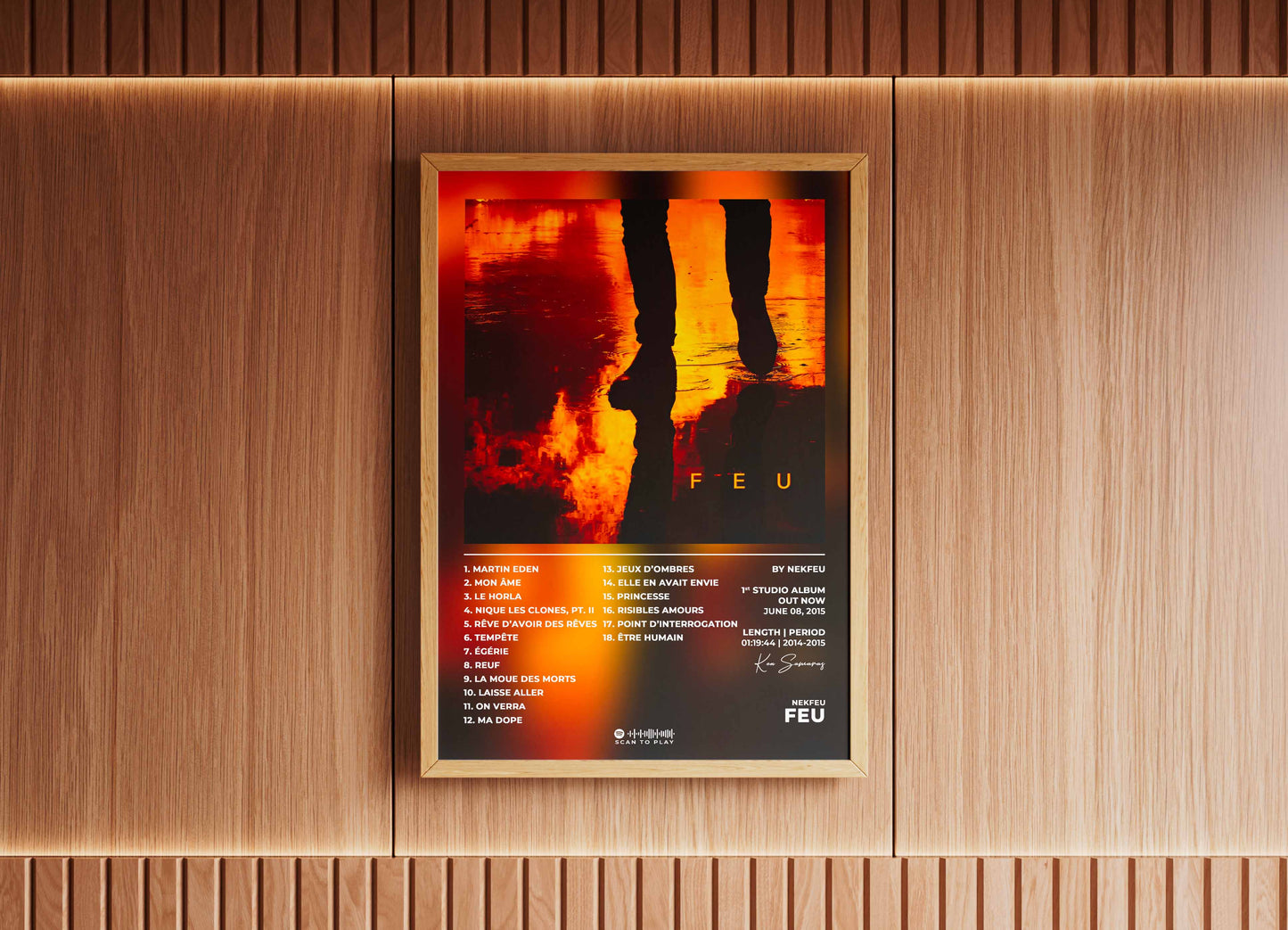 Feu Nekfeu Poster