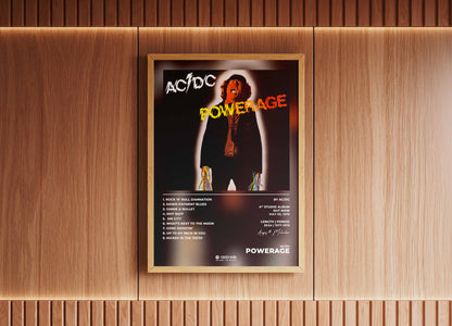 Powerage AC/DC Poster