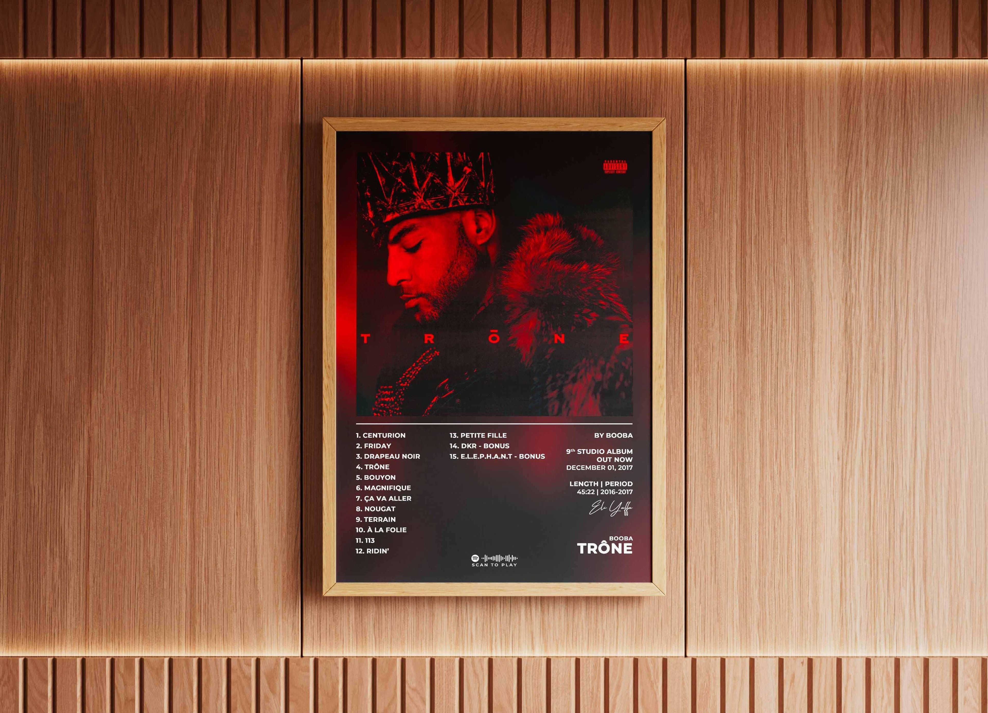 Trône Booba Poster - Backyard