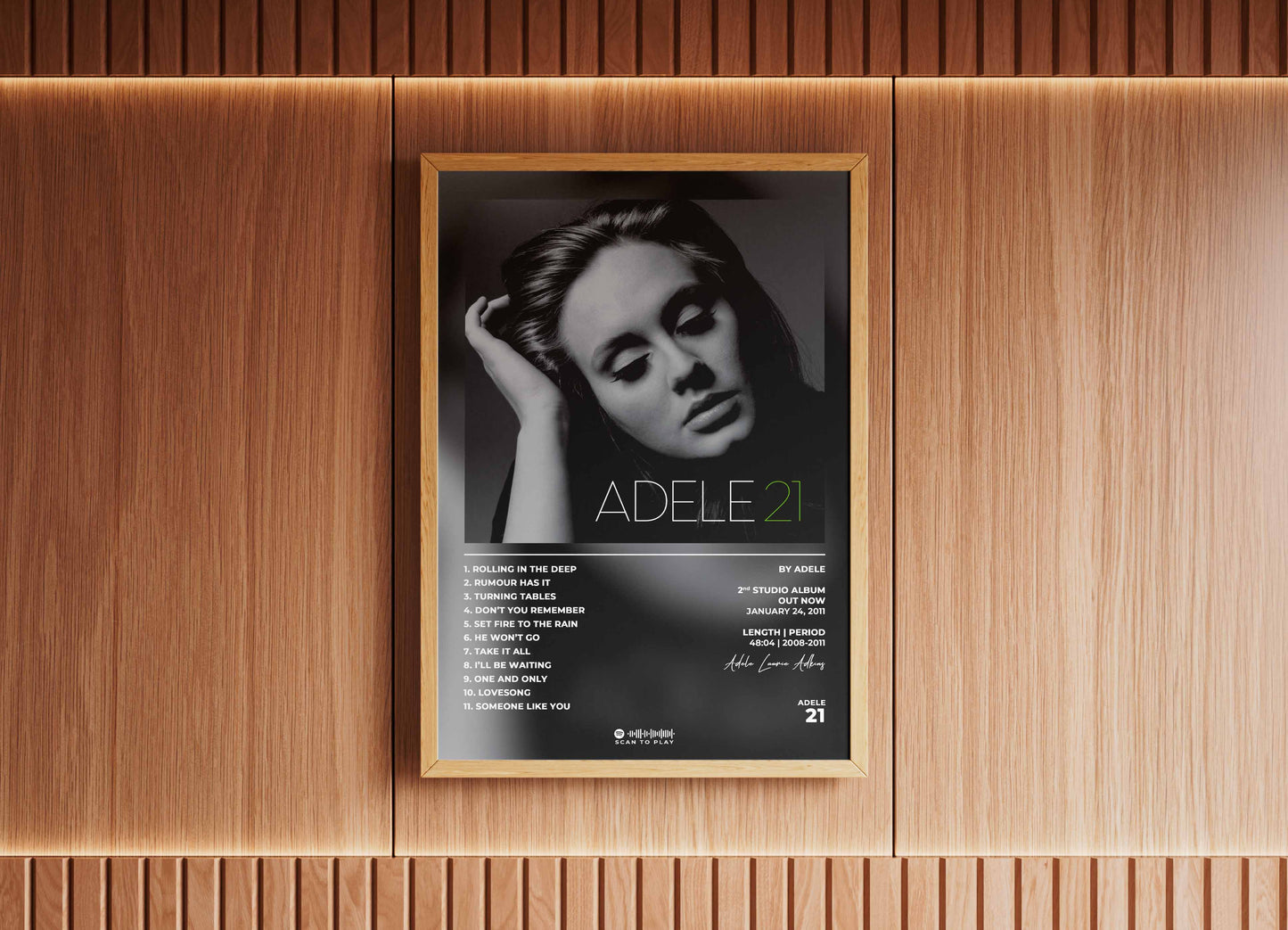 21 Adele Poster