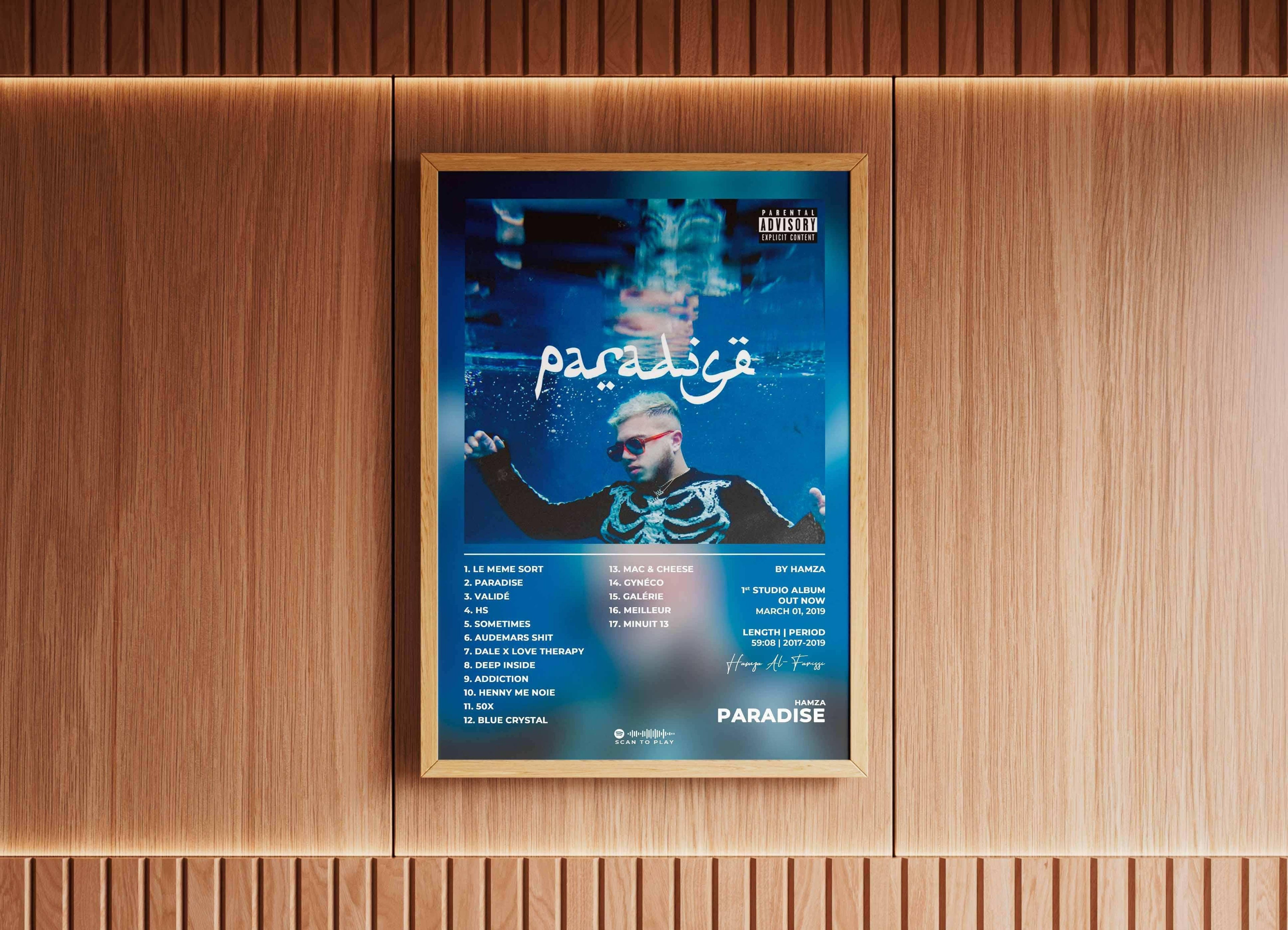 Paradise Hamza Poster - Backyard