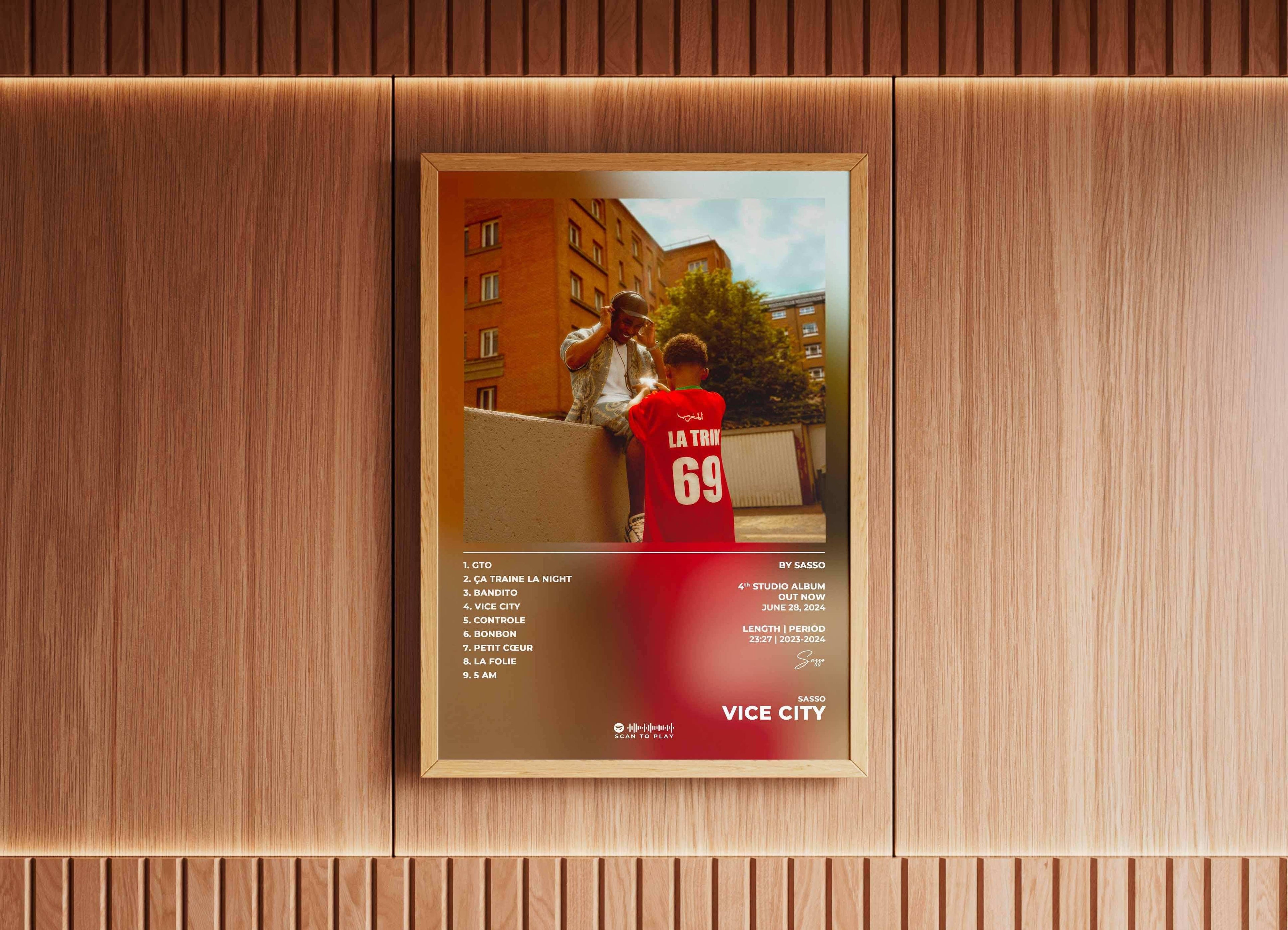 Vice City Sasso Poster - Backyard