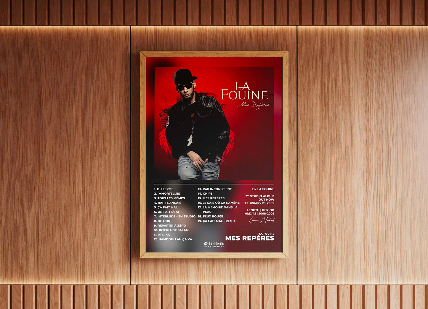 Mes Repères de La Fouine Poster