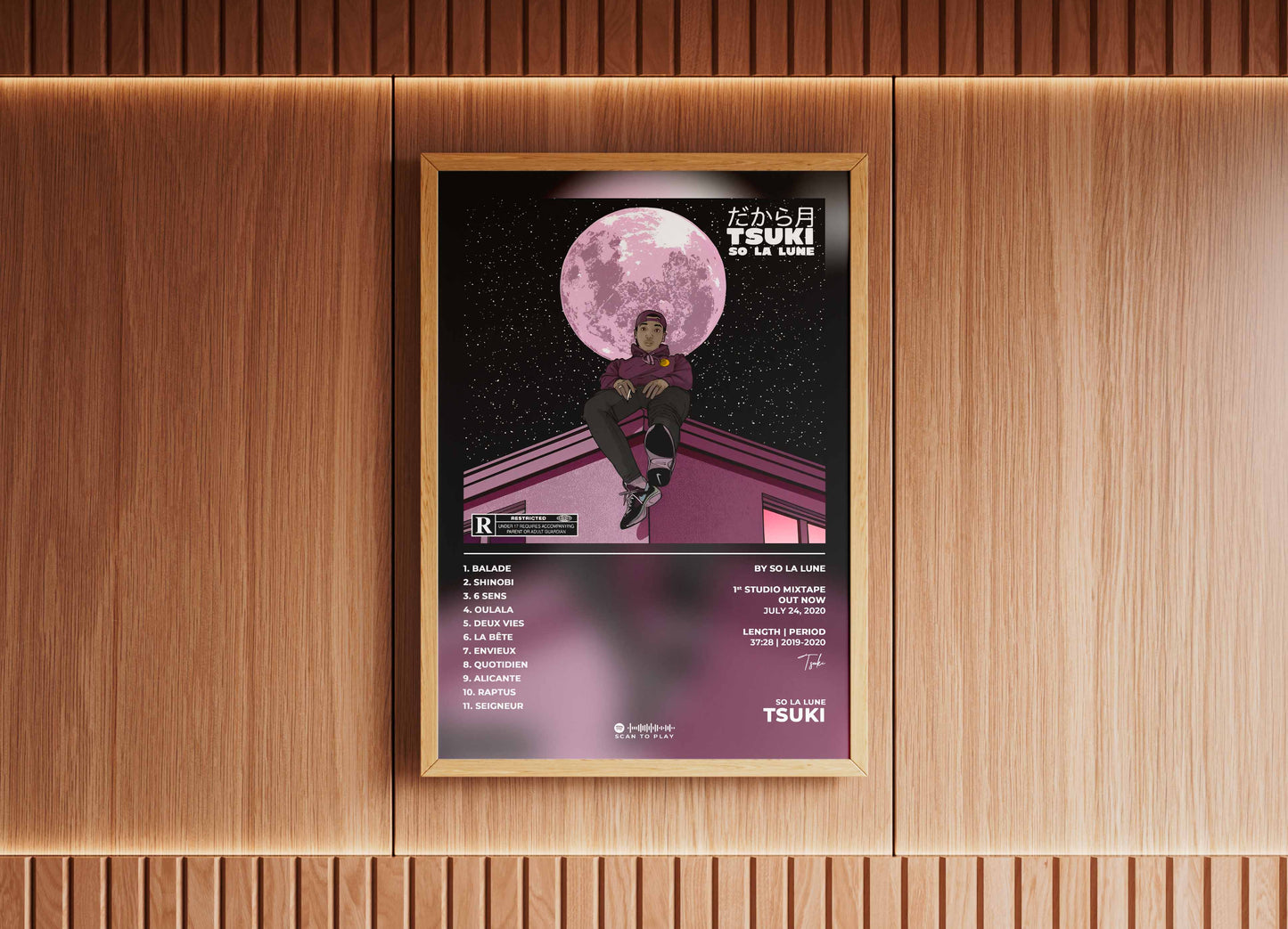 Tsuki So La Lune Poster