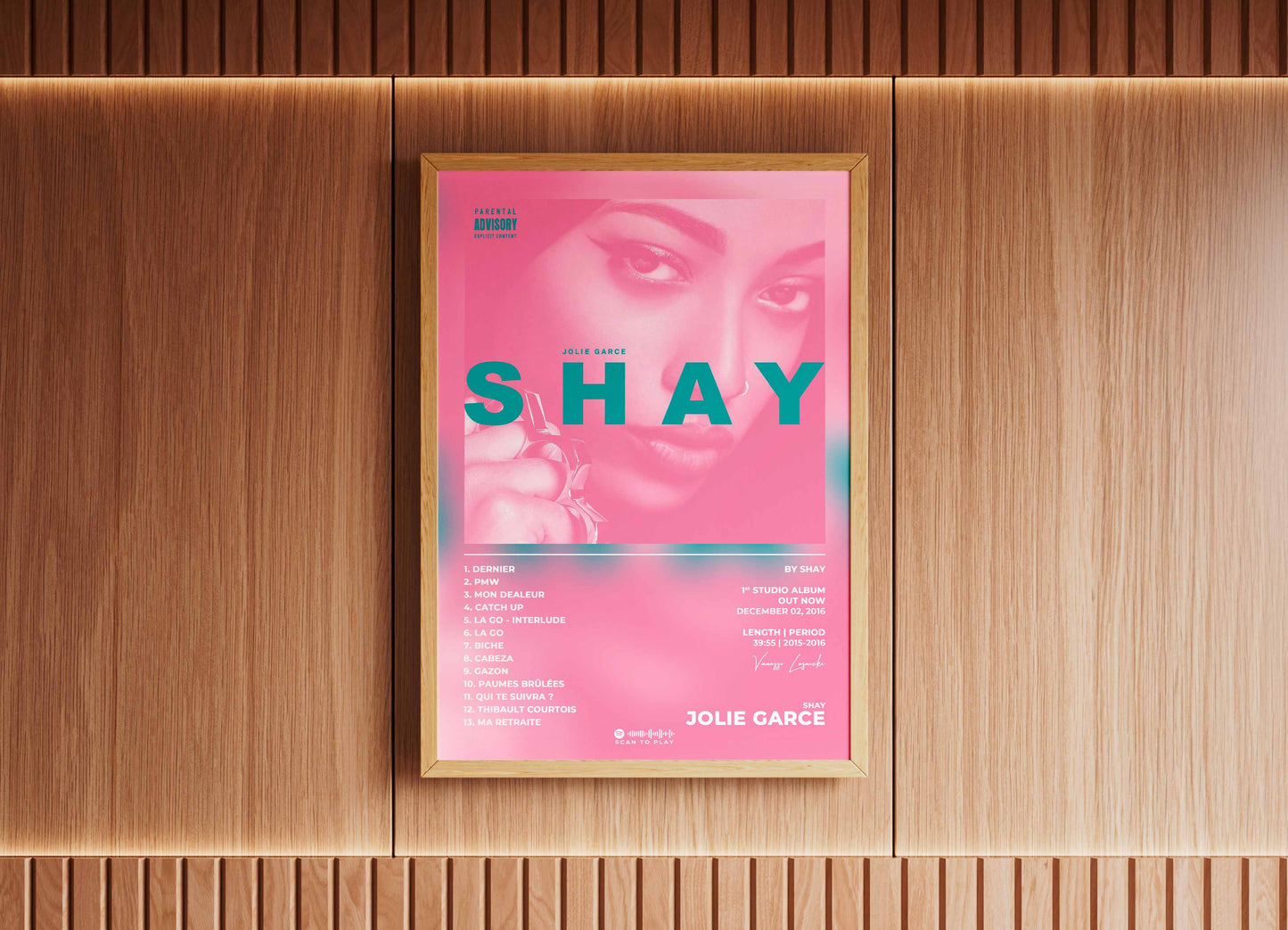 Jolie Garce Shay Poster