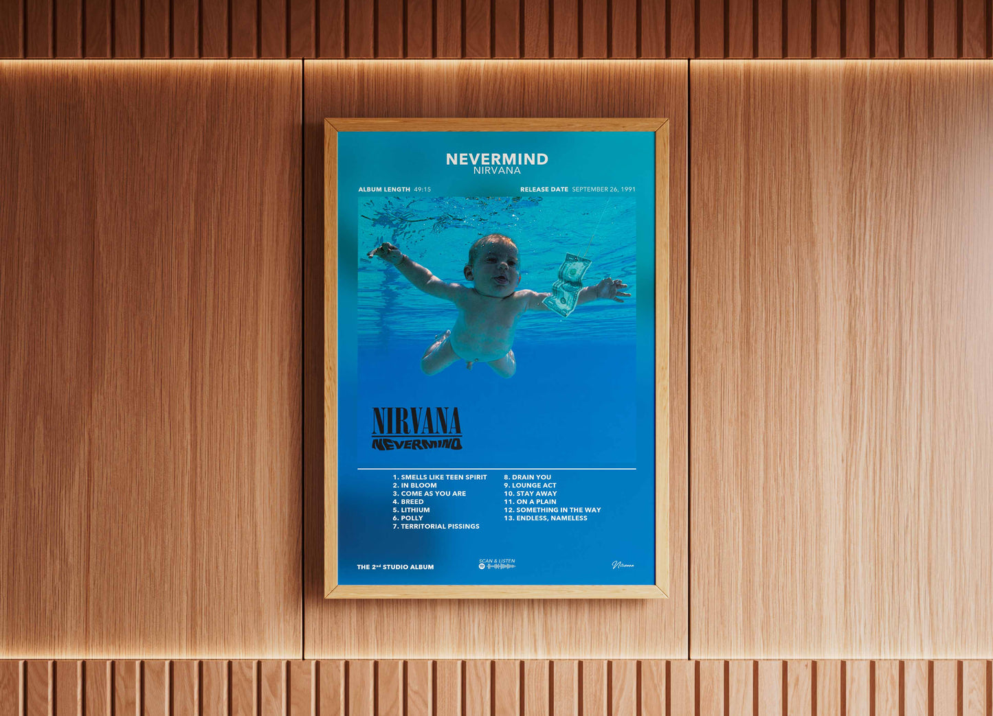 Poster Nevermind Nirvana