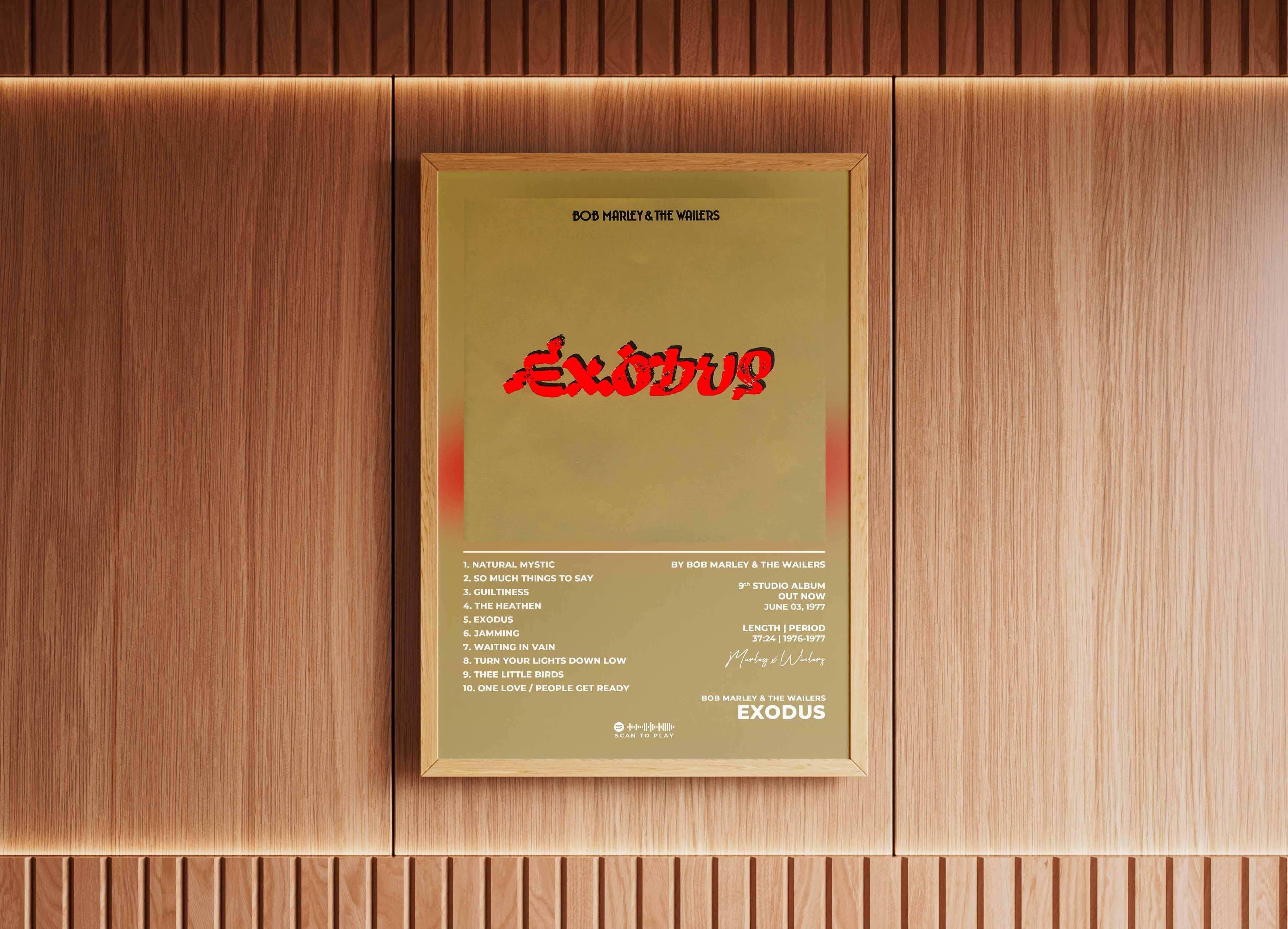 Exodus Bob Marley Poster - Backyard