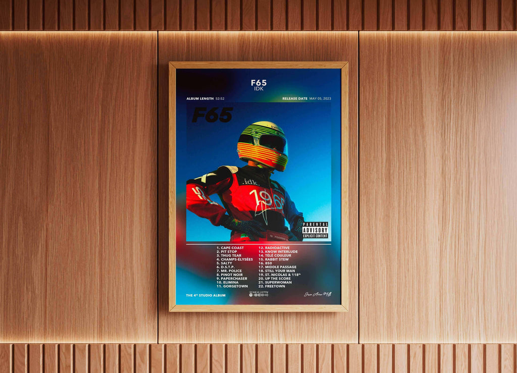 Poster F65 IDK - Backyard