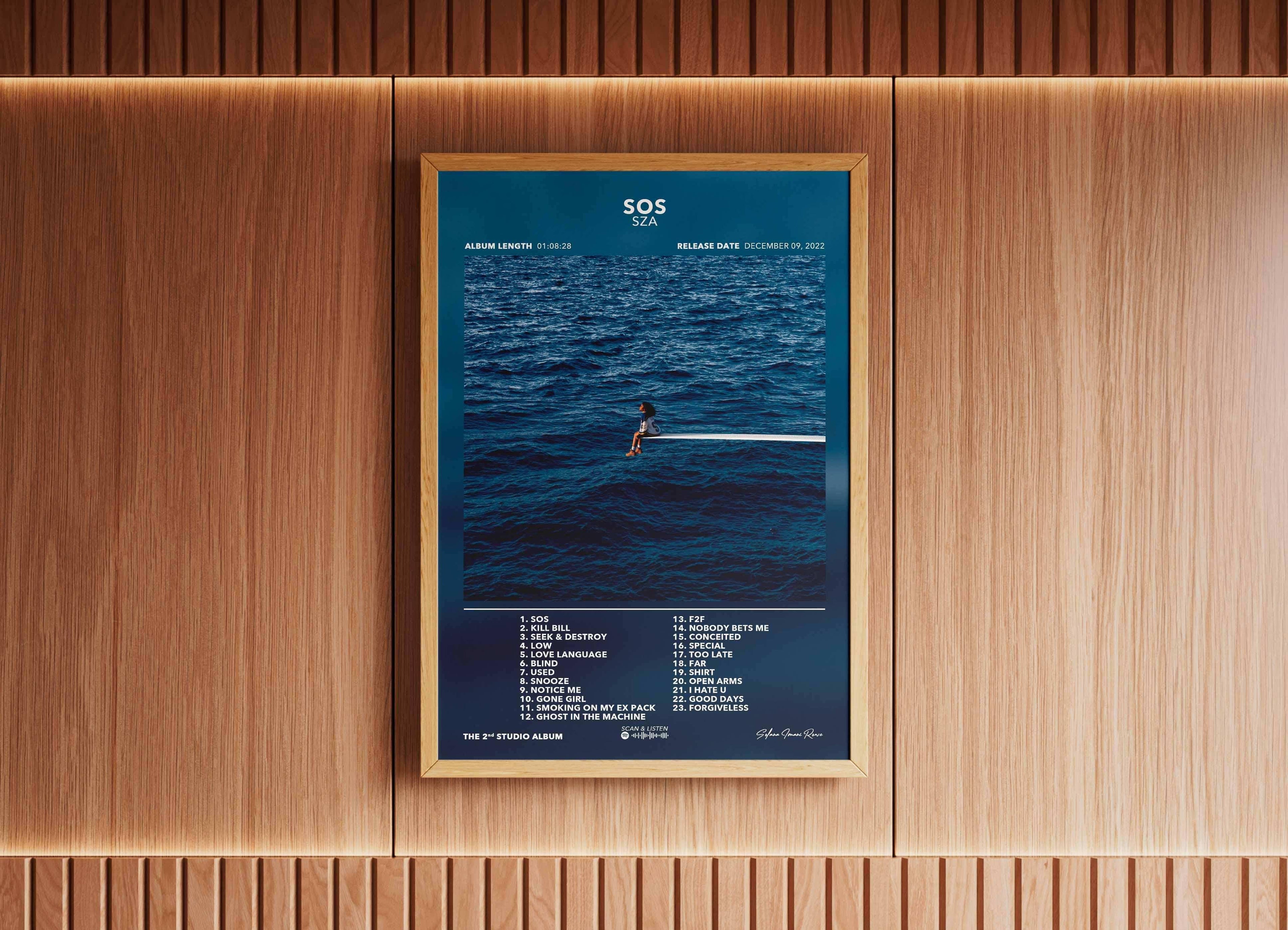 Poster SOS SZA - Backyard