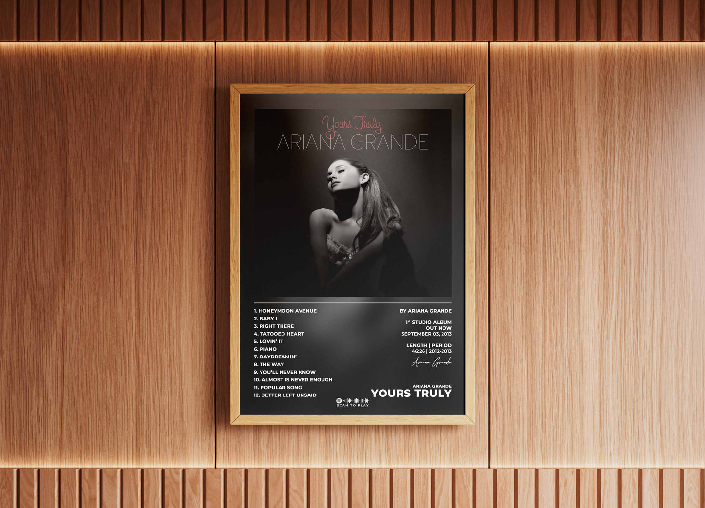 Yours Truly Ariana Grande Poster