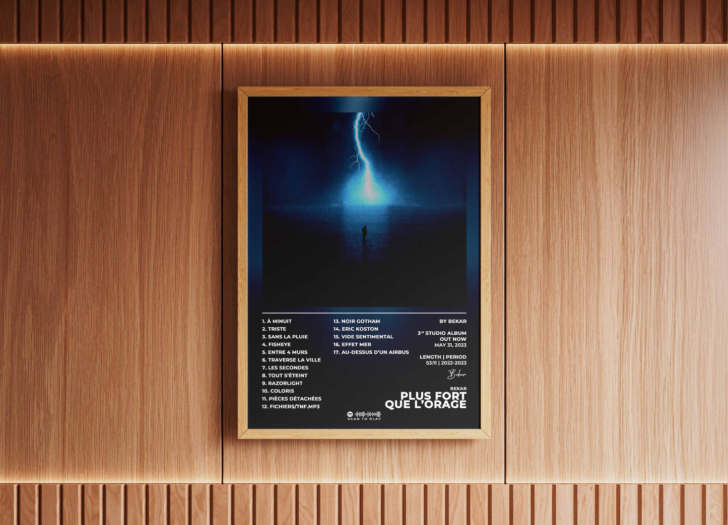 Plus Fort Que L'Orage Bekar Poster