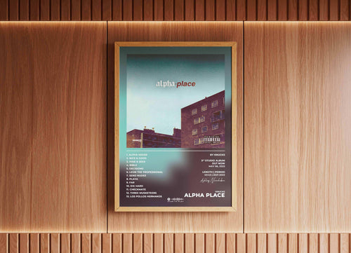Alpha Place Knucks Poster - Backyard