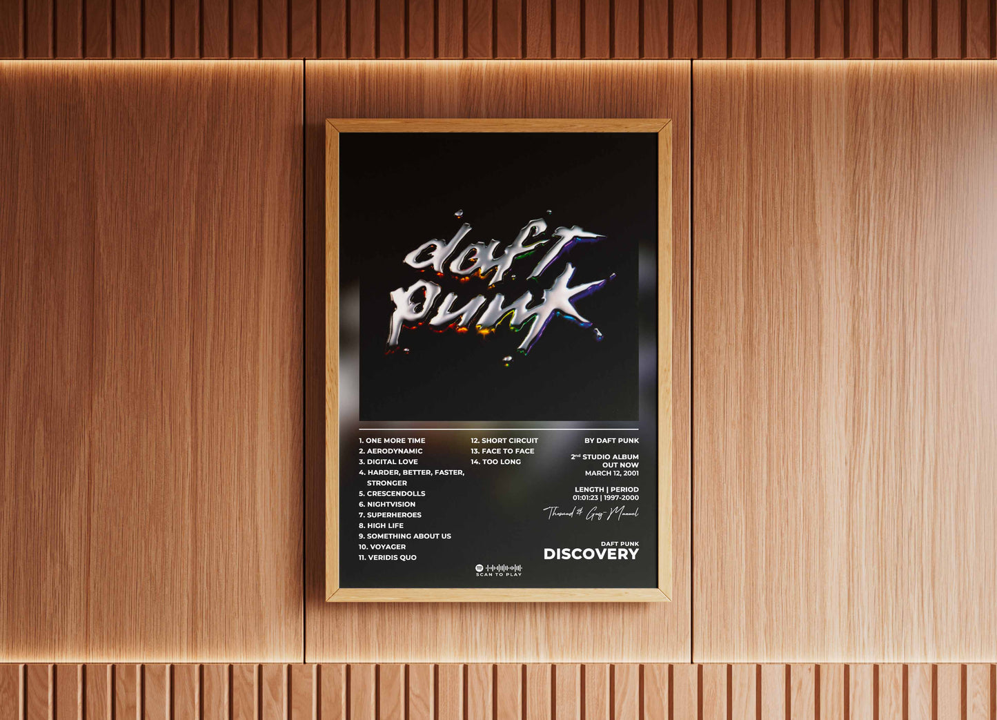 Discovery Daft Punk Poster