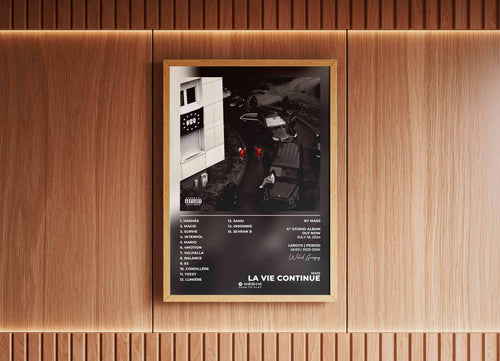 La Vie Continue Maes Poster - Backyard