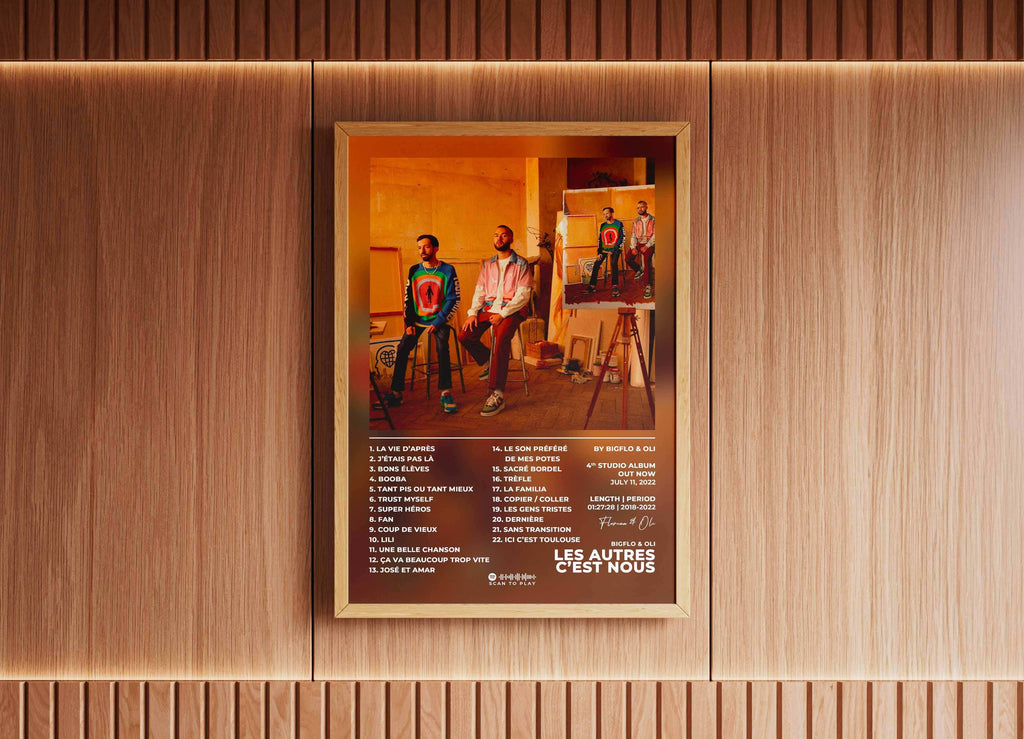 Les Autres C'est Nous Bigflo & Oli Poster - Backyard