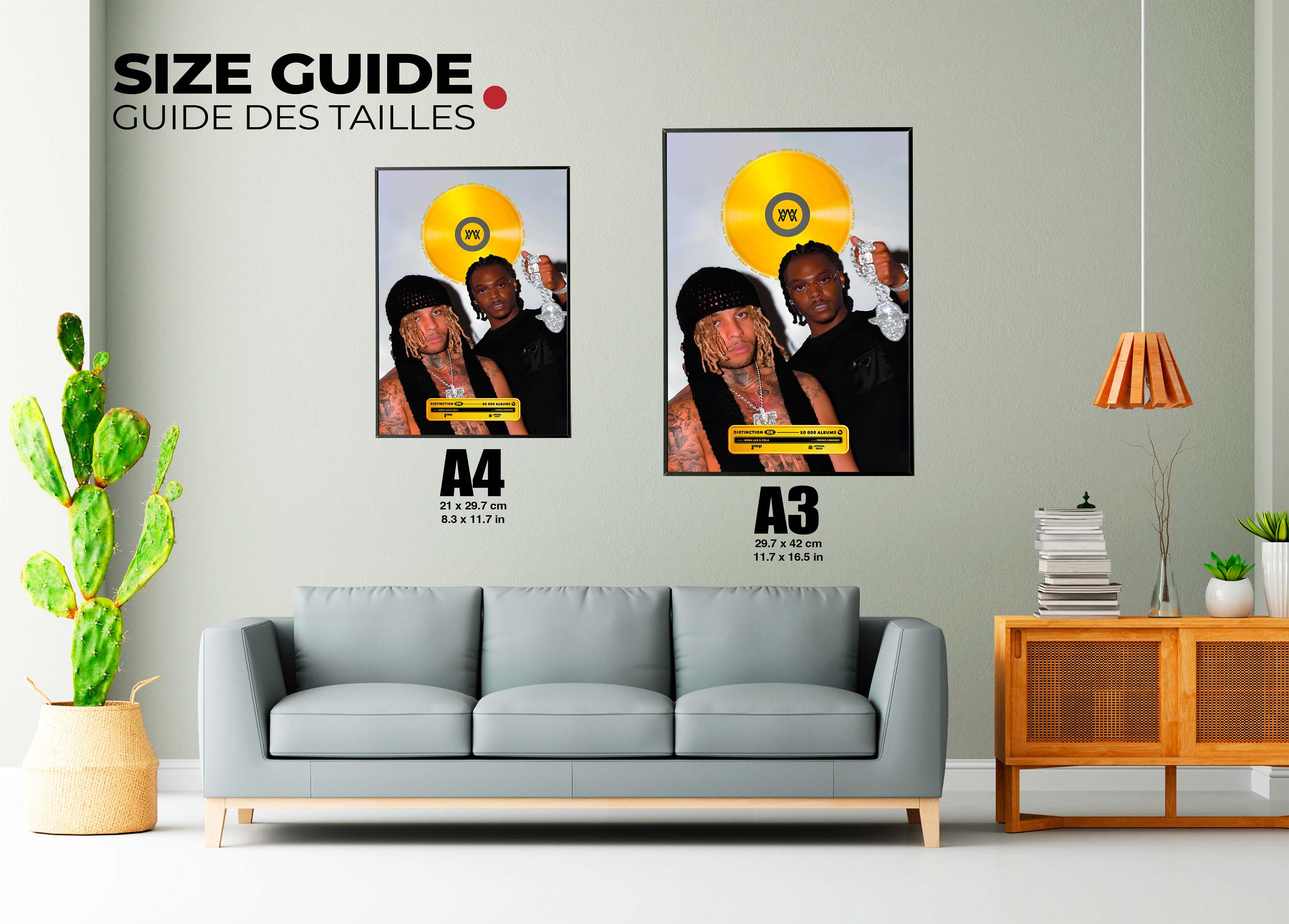 Disque D'Or Frères Ennemis Koba LaD & Zola - Backyard