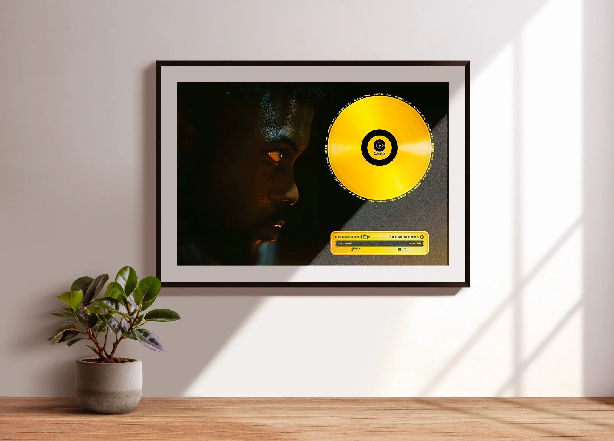 Disque D'Or Ipséité Damso - Backyard