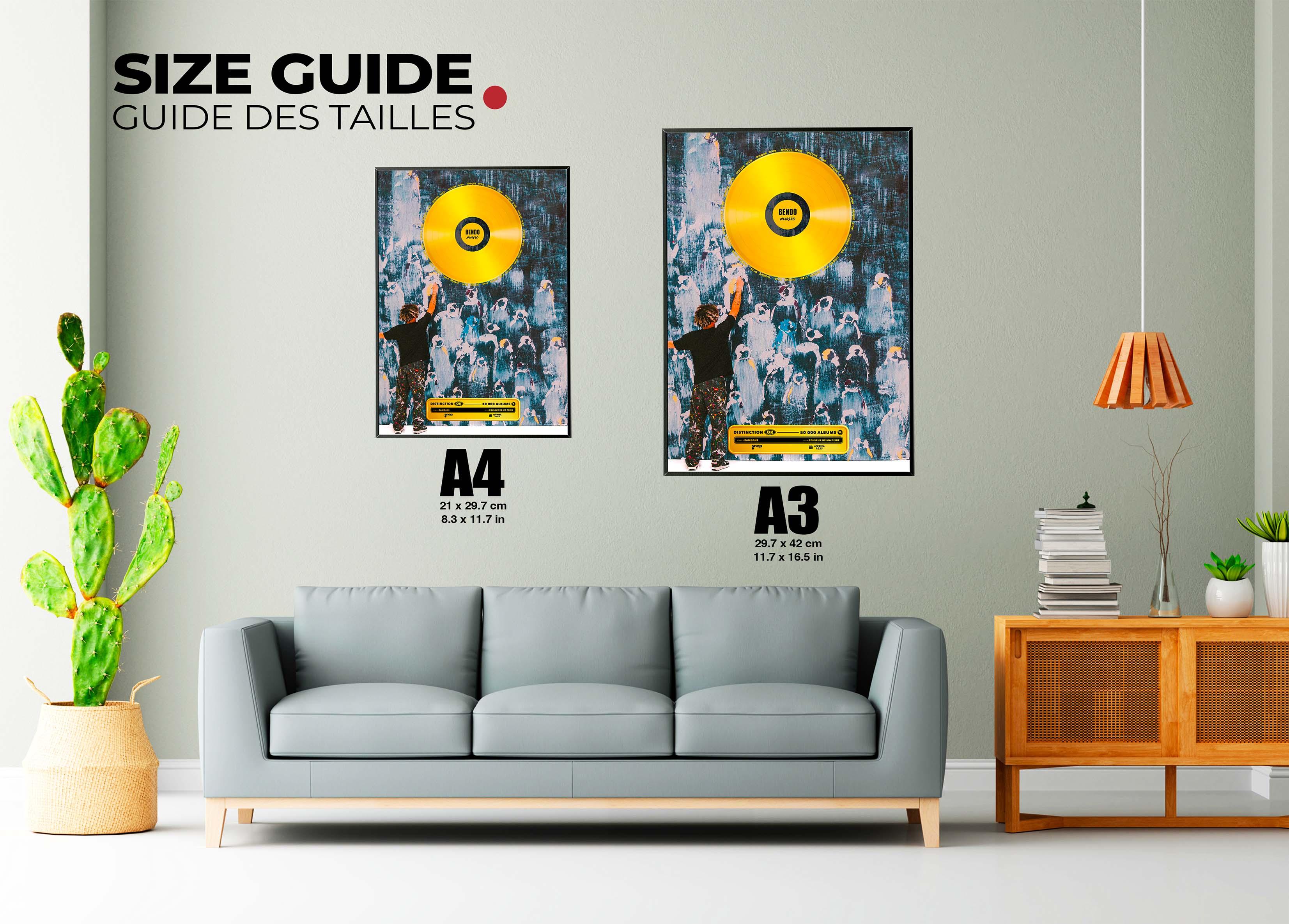 Disque D'or Couleur De Ma Peine Zamdane - Backyard