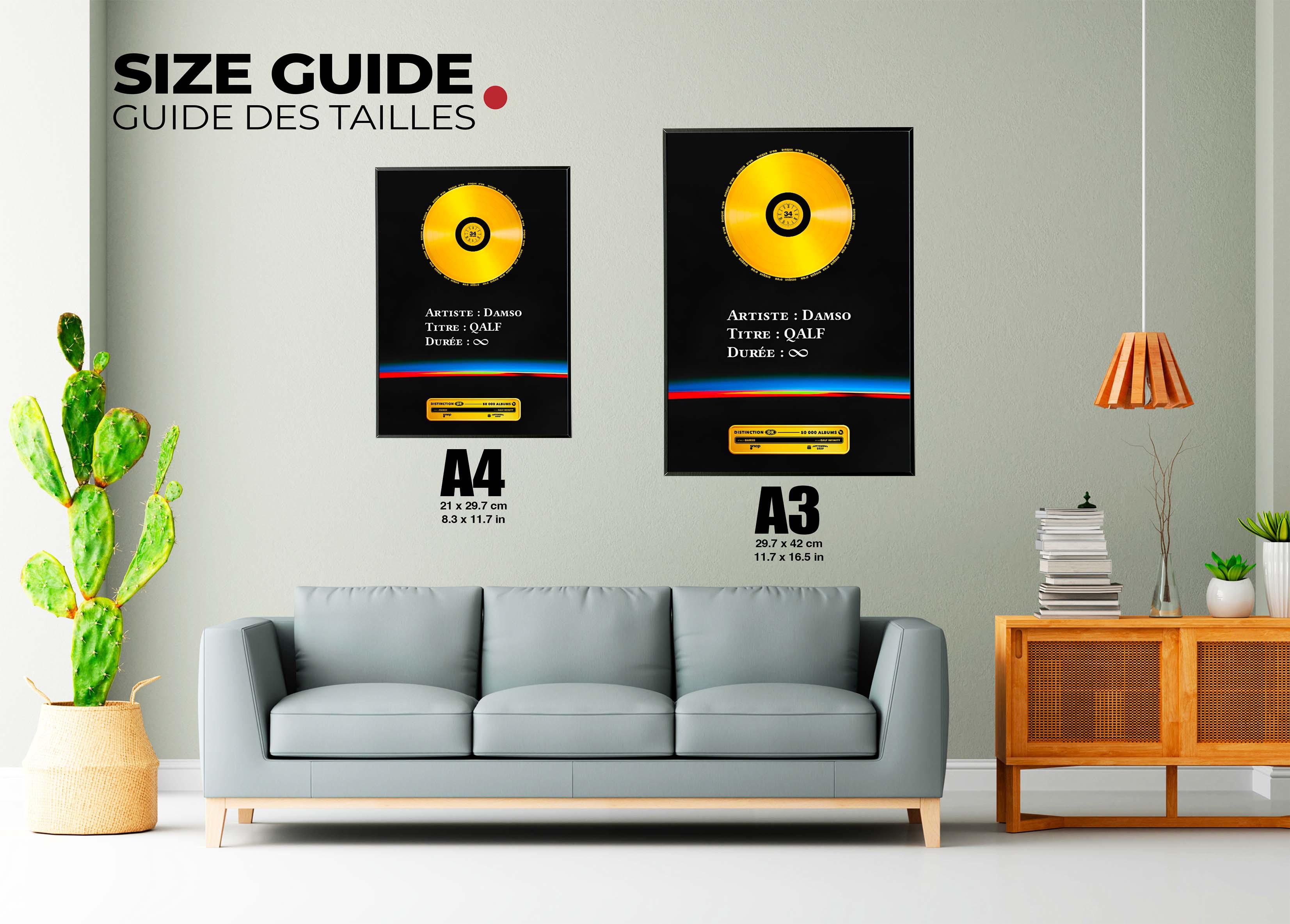 Disque D'Or Qalf Infinity Damso - Backyard