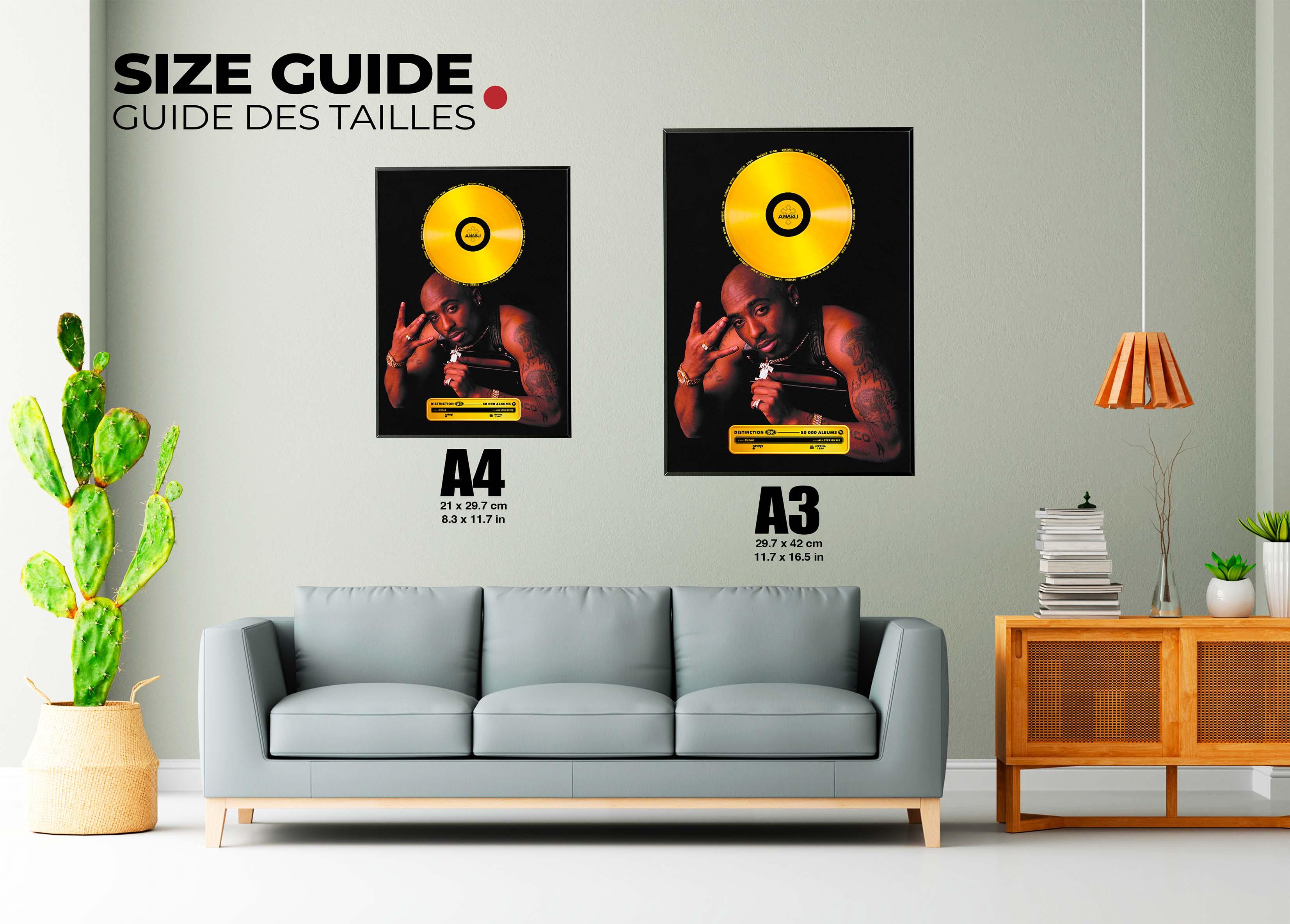 Disque D'or All Eyez On Me Tupac - Backyard